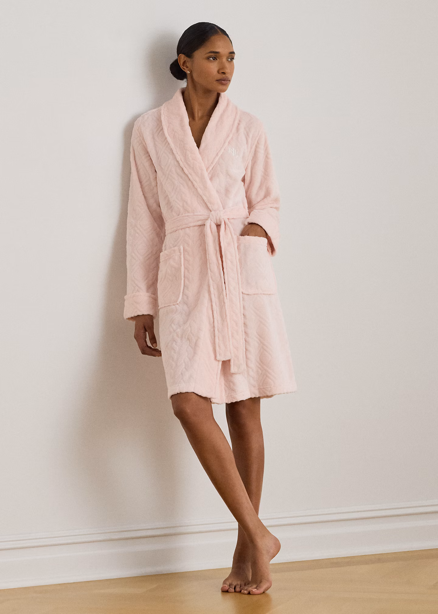 Chenille-Bademantel mit Schalkragen - RALPH LAUREN OUTLET