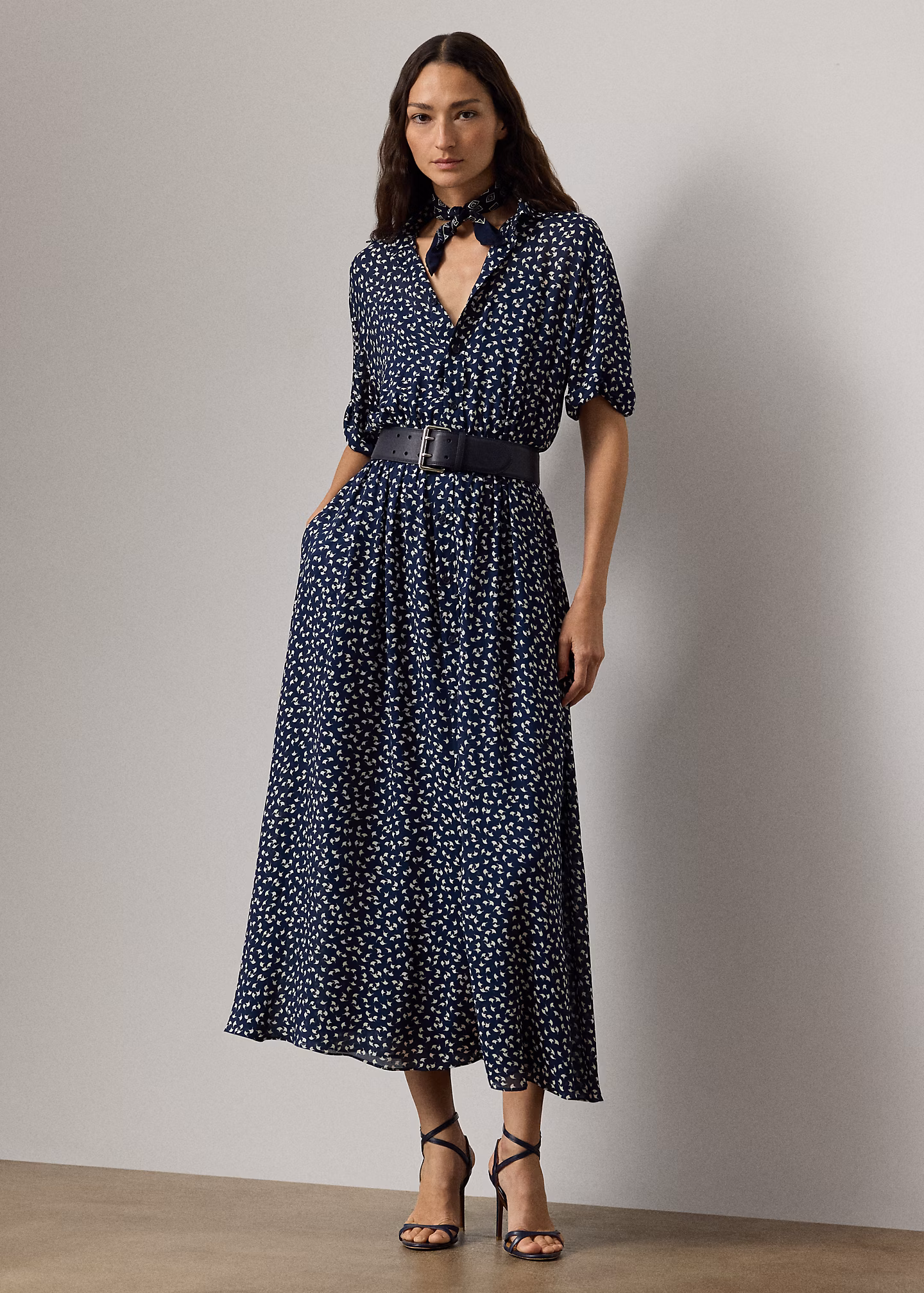 Tageskleid Sura aus Georgette - RALPH LAUREN OUTLET