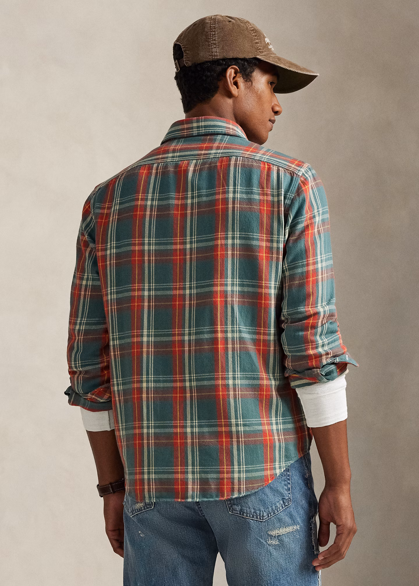 Classic-Fit Flanell-Arbeitshemd - RALPH LAUREN OUTLET