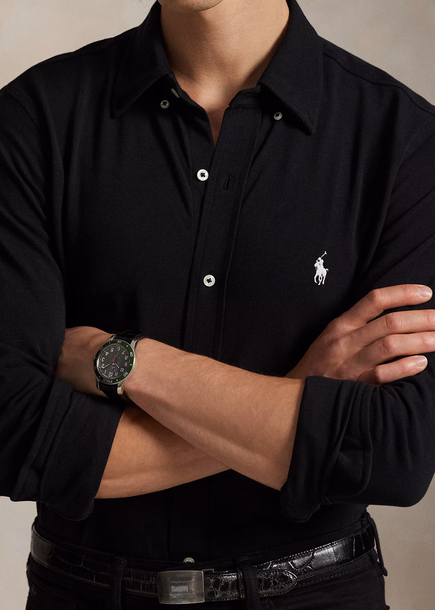 Featherweight-Piqué-Hemd - RALPH LAUREN OUTLET