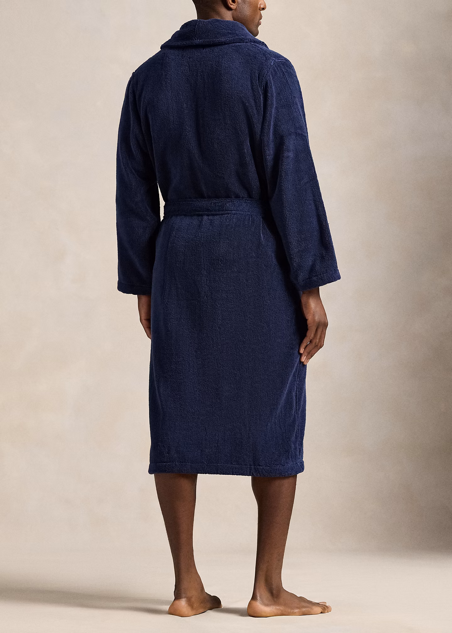 Bademantel aus Baumwollfrottee - RALPH LAUREN OUTLET