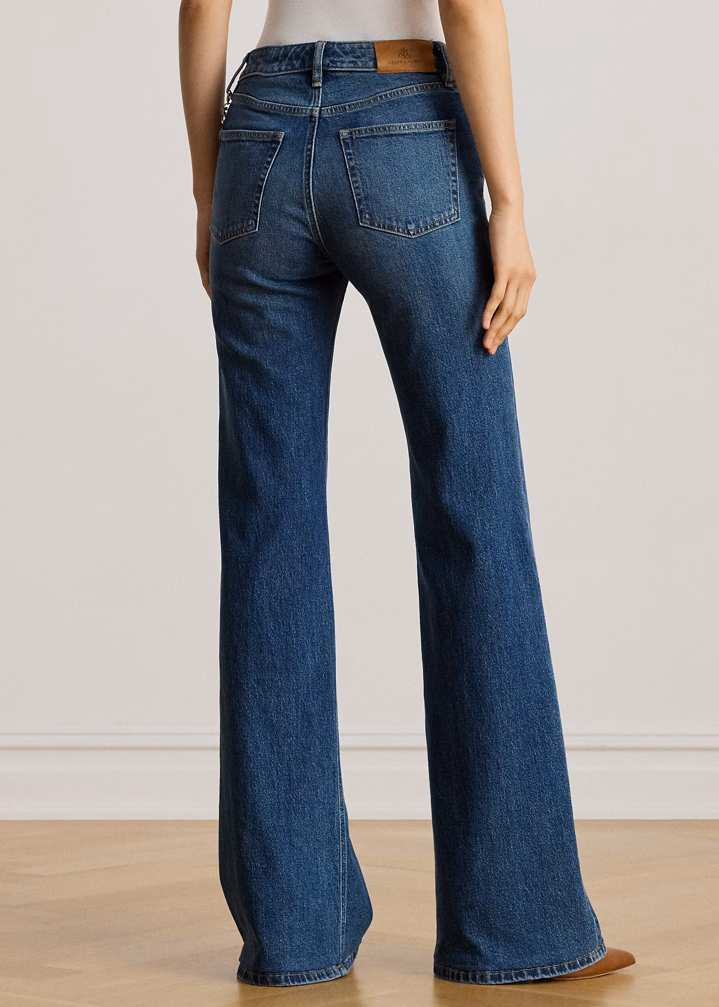 Ausgestellte Jeans mit Kettendetail - RALPH LAUREN OUTLET