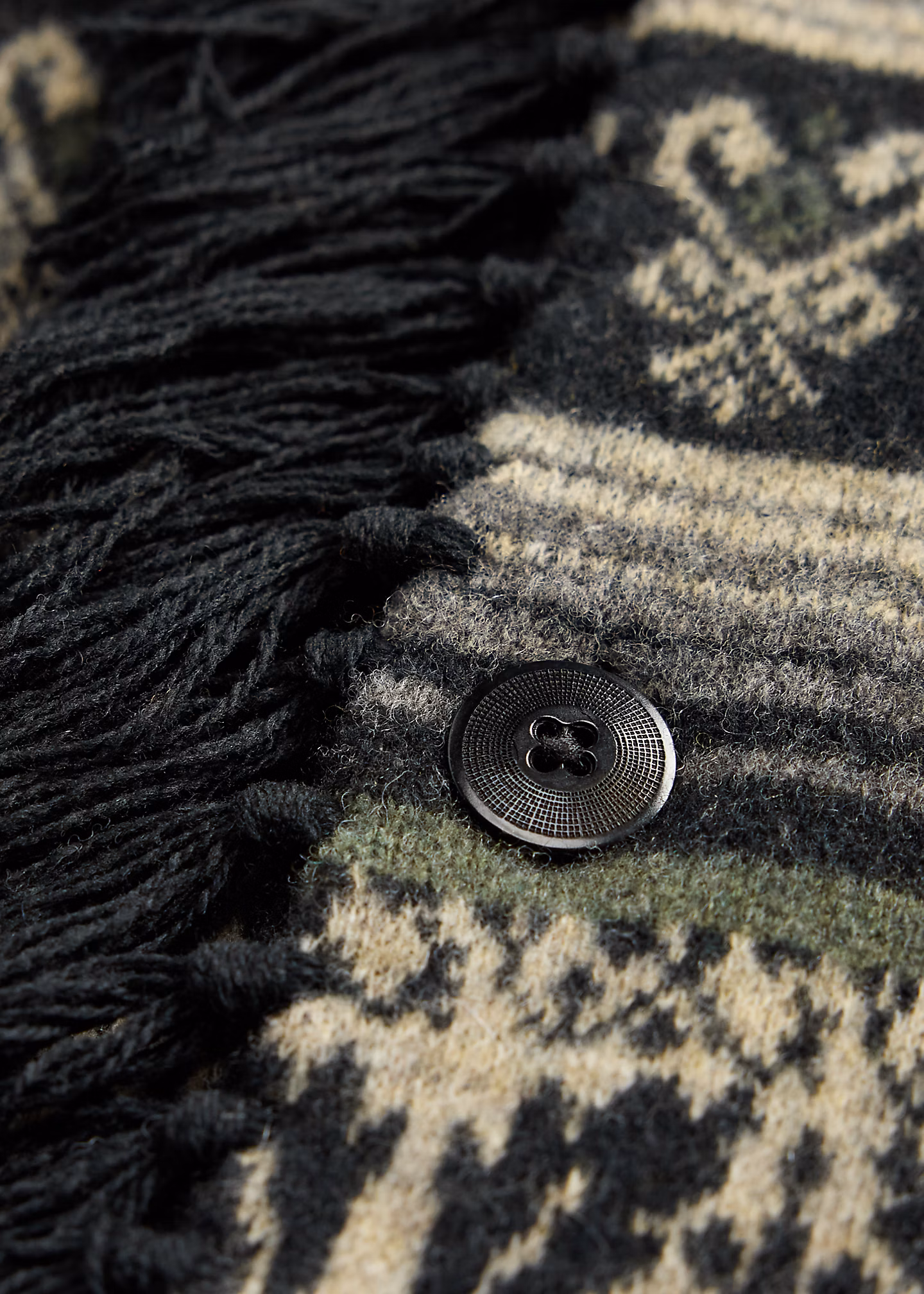 Duster-Strickjacke aus Jacquard - RALPH LAUREN OUTLET