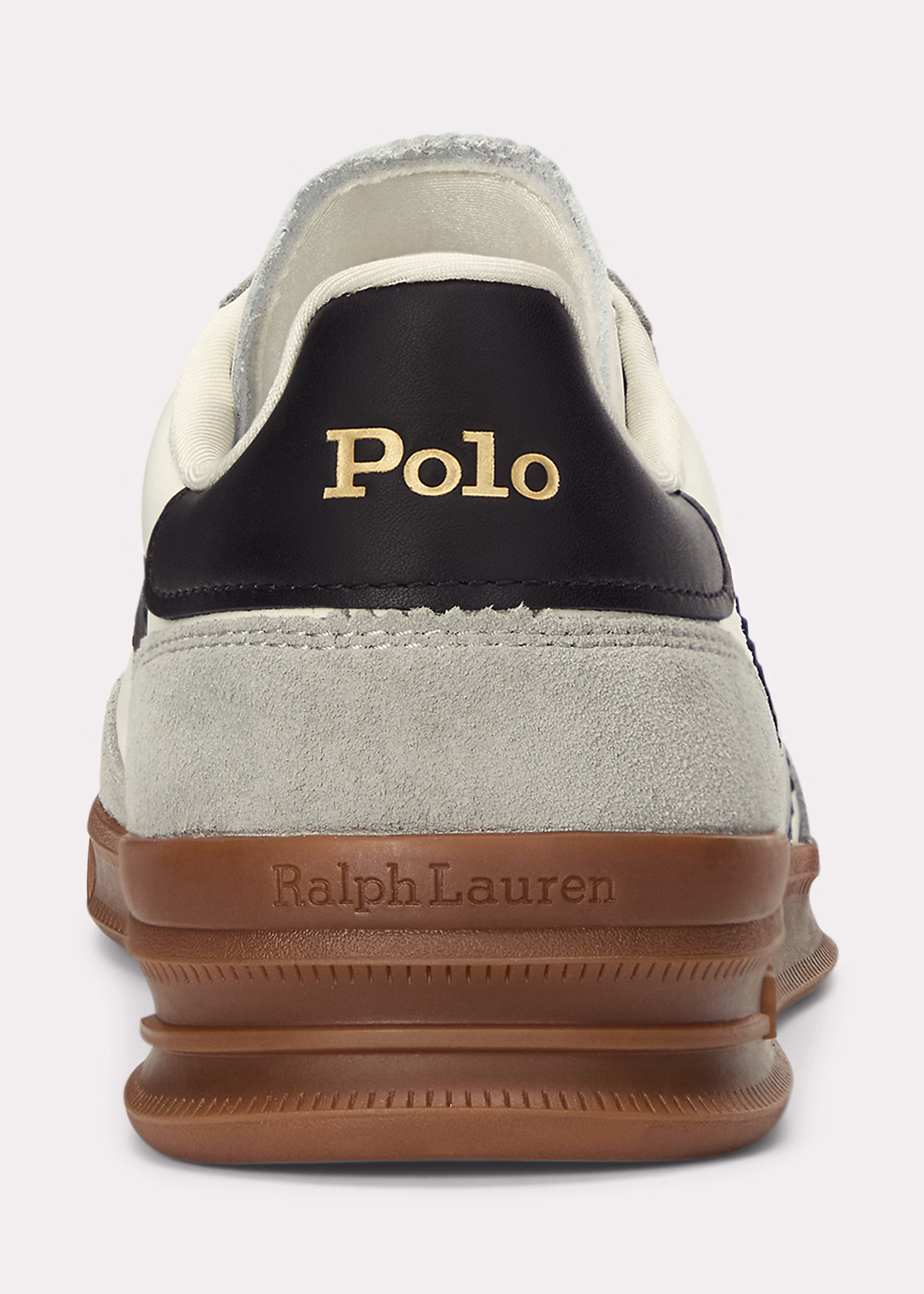 Sneaker Aera aus Leder und Wildleder - RALPH LAUREN OUTLET