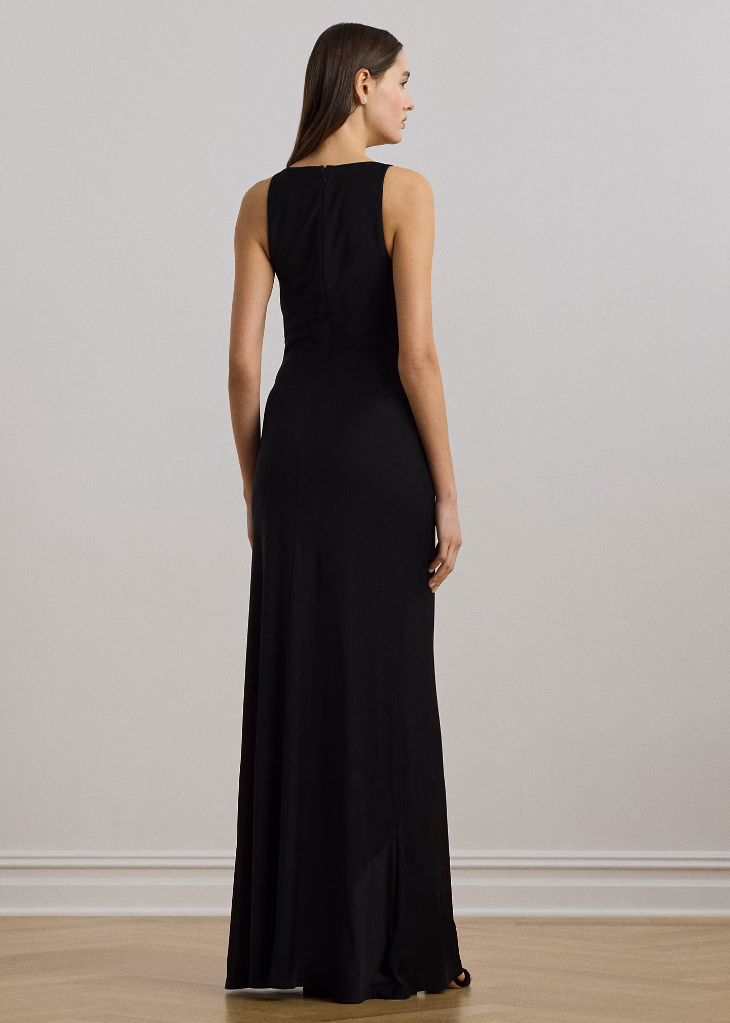 Abendkleid mit Wasserfallausschnitt - RALPH LAUREN OUTLET