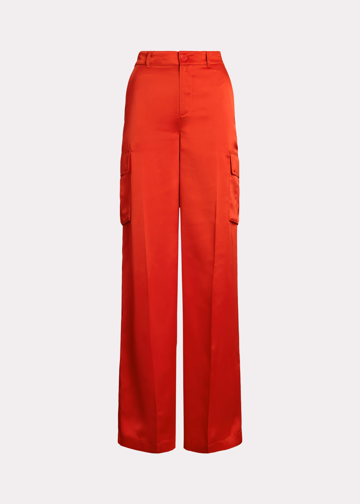 Satin-Cargohose mit weitem Bein - RALPH LAUREN OUTLET