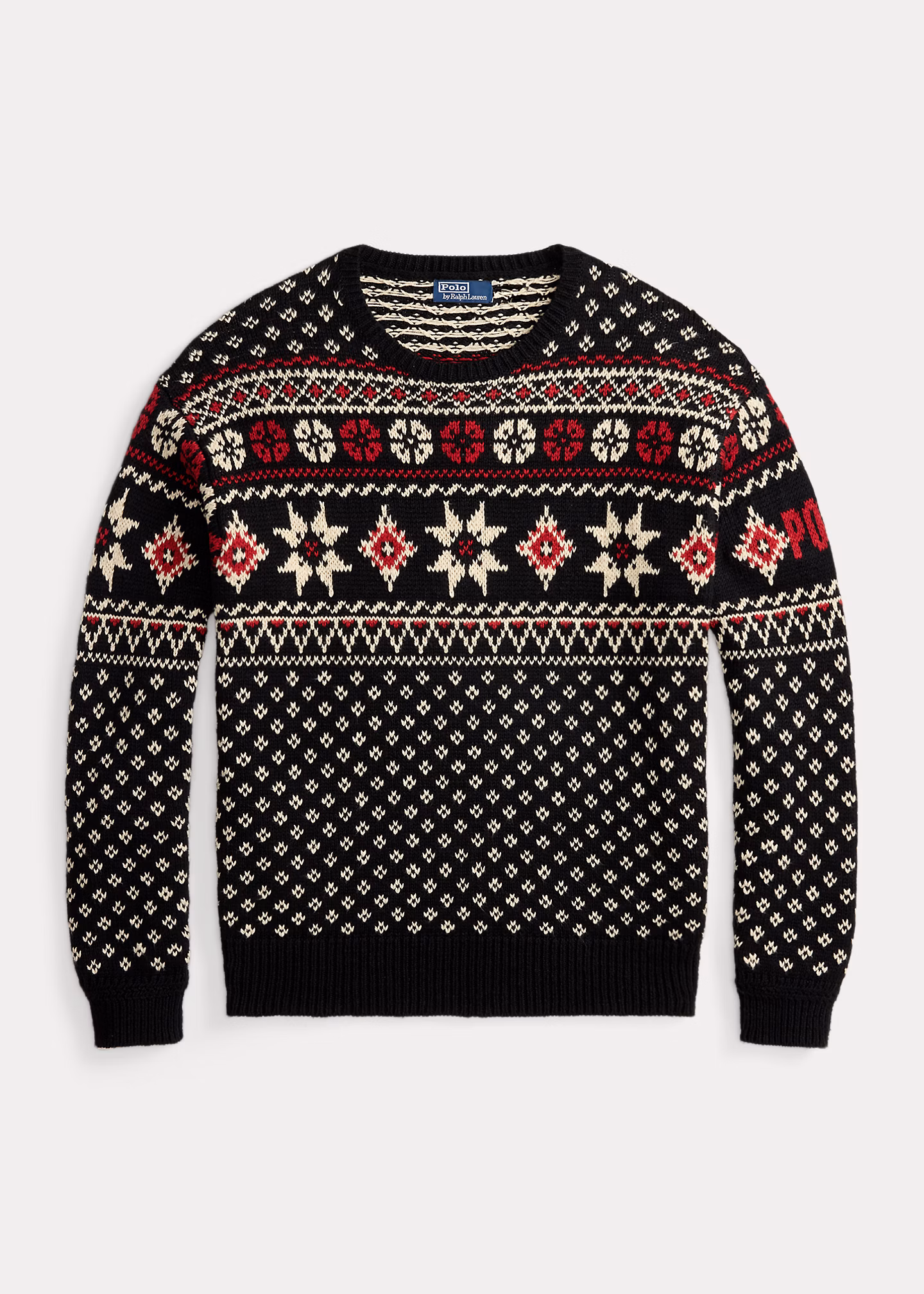 Pullover mit Schneeflockenmotiv - RALPH LAUREN OUTLET
