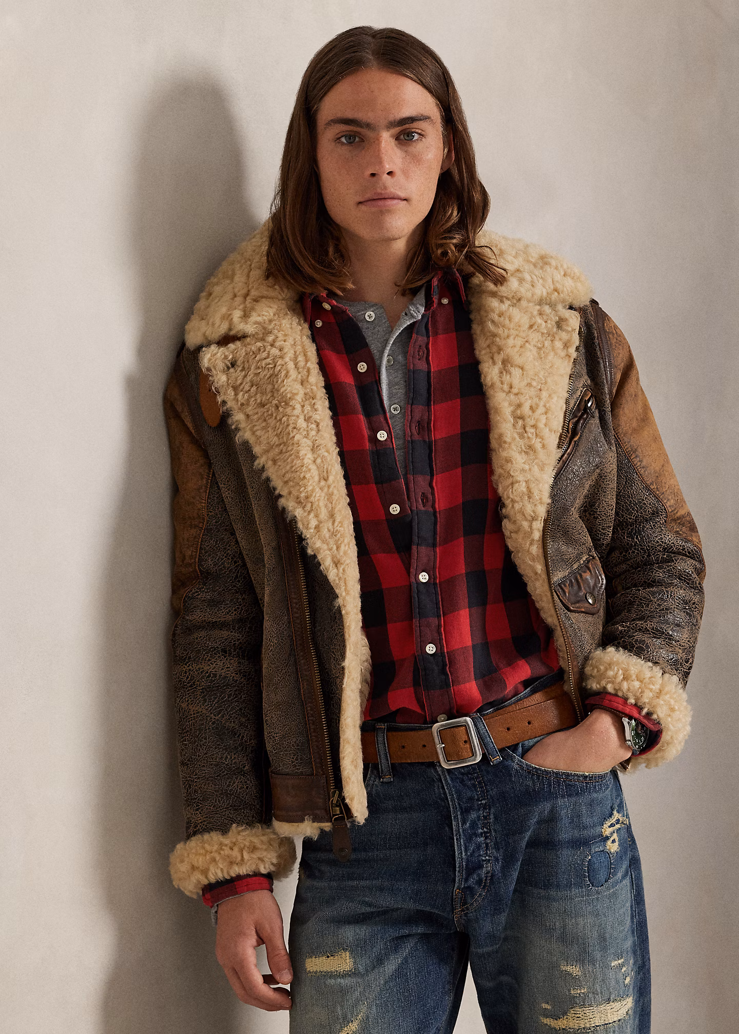 Custom-Fit Hemd mit Karomuster - RALPH LAUREN OUTLET