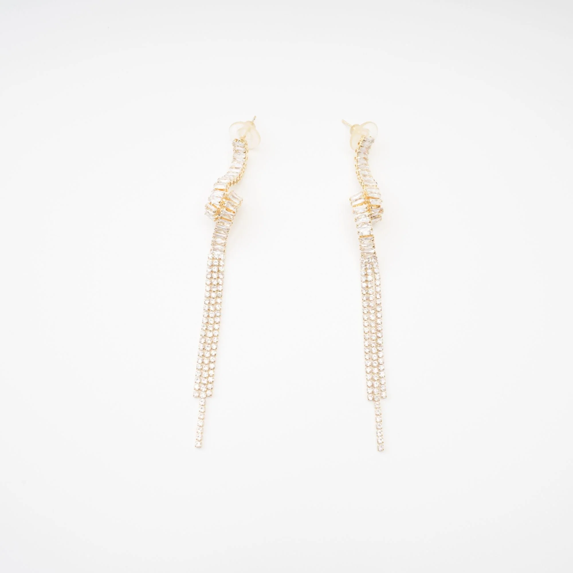 Thérèse chain tassel earrings
