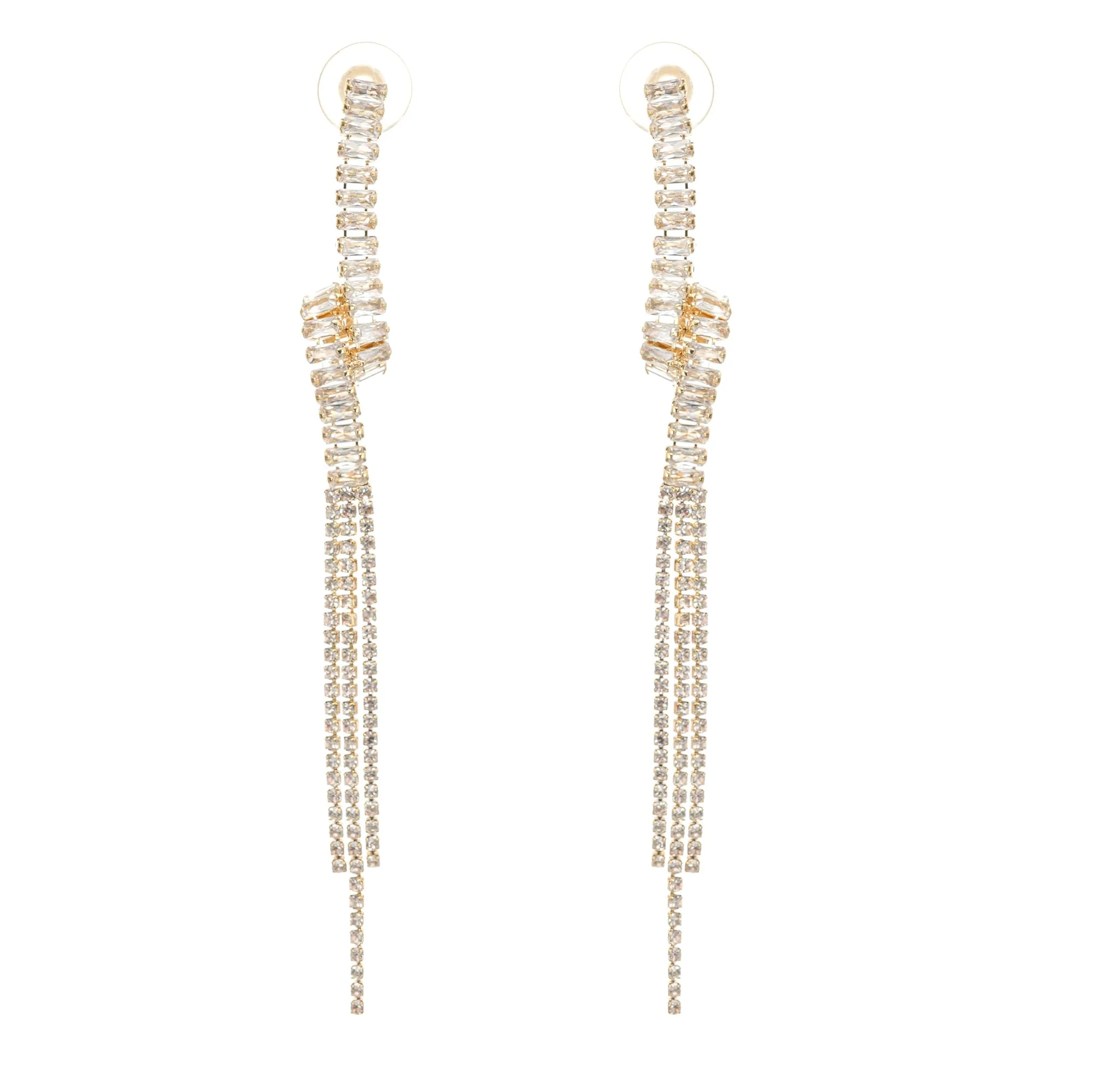 Thérèse chain tassel earrings