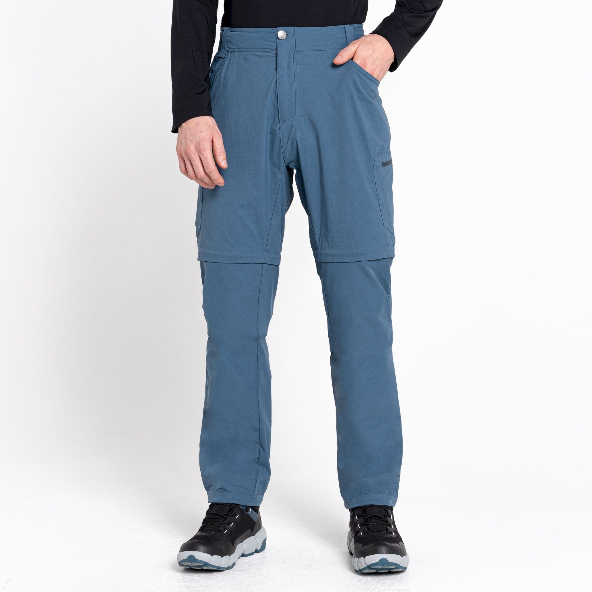 Dare 2b - Men's Tuned In II Multi Pocket Zip Off Walking Trousers | Orion Grey