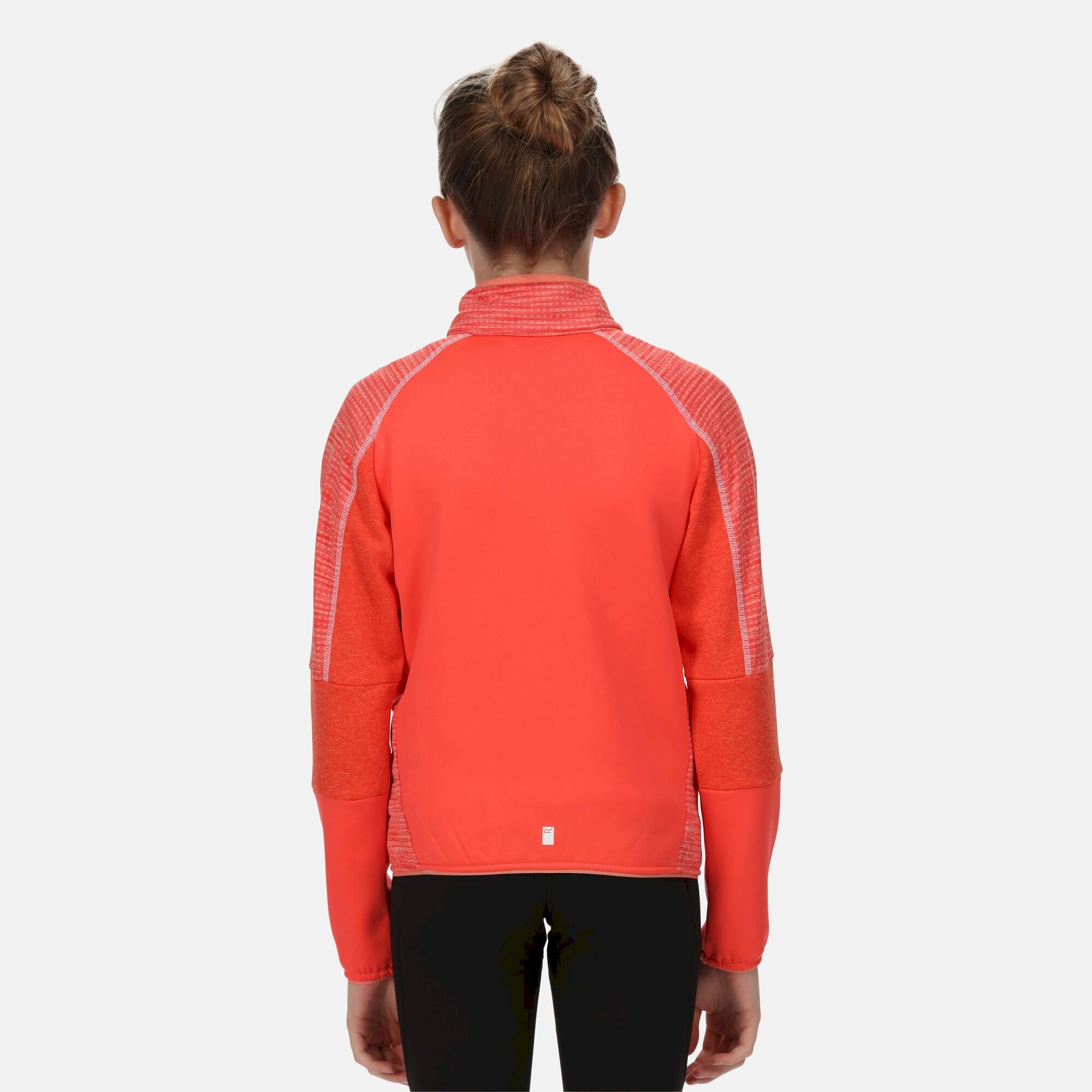 Kids' Oberon V Softshell Jacket | Fusion Coral Neon Peach