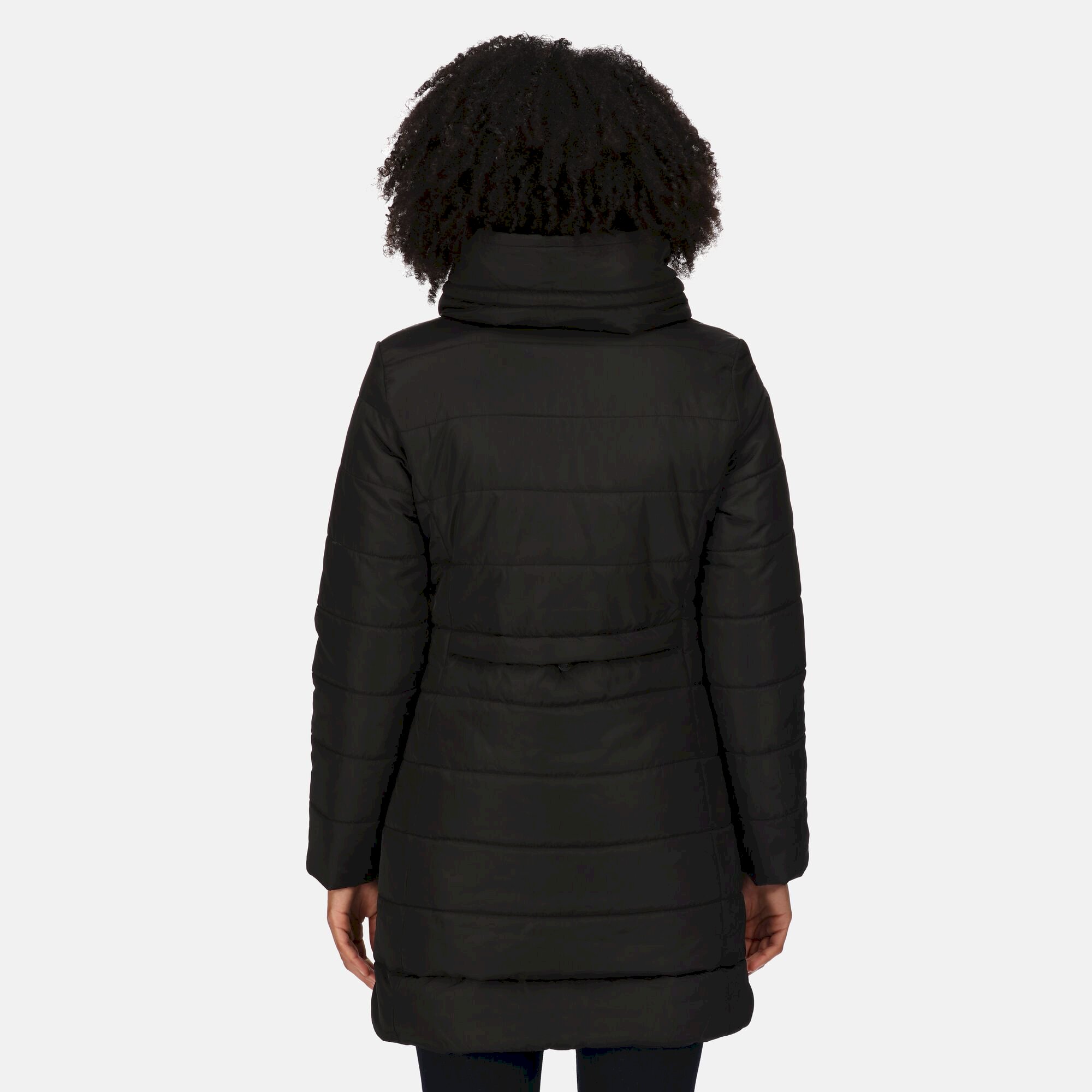 Women's Pamelina Hooded Parka Jacket | Black