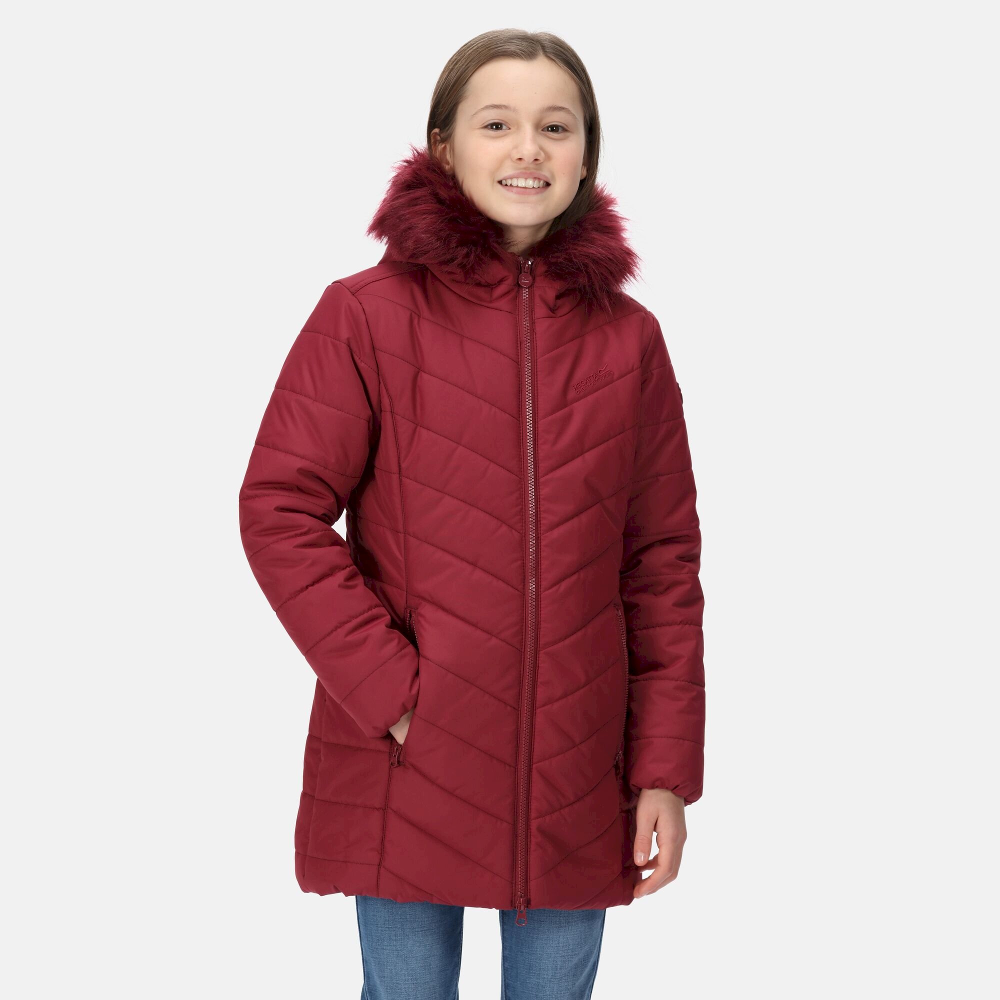 Kids' Fabrizia Insulated Jacket | Dark Pimento
