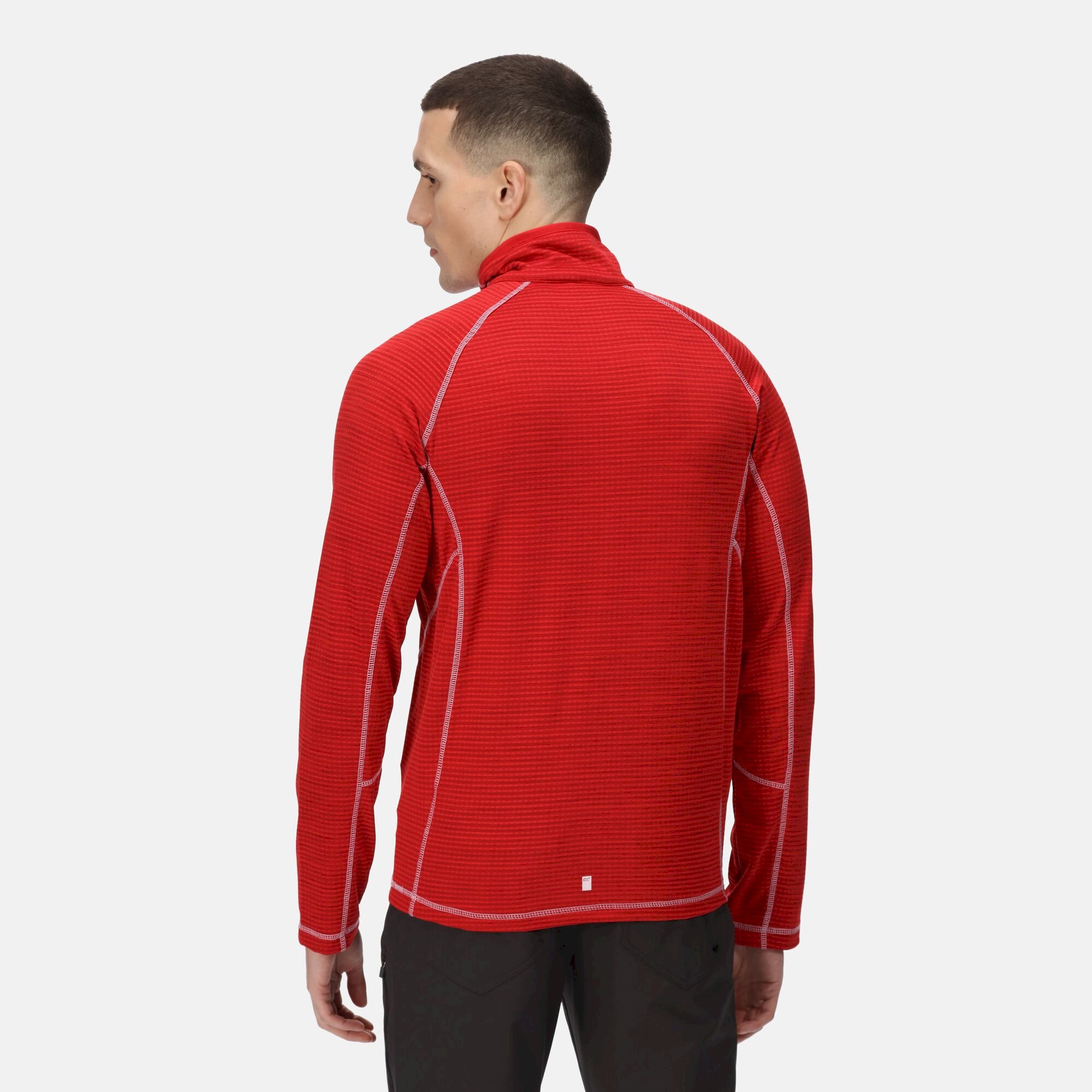 Men's Yonder Half Zip Top | Chinese Red