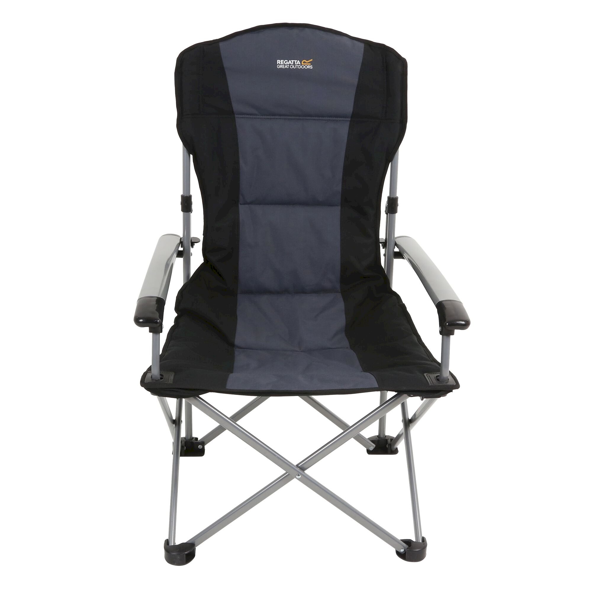 Forza Reinforced Folding Chair | Black Seal Grey