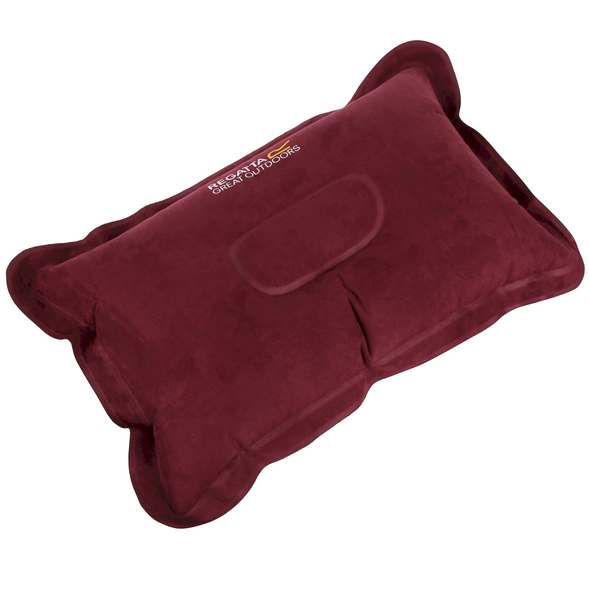 Inflatable Soft Touch Pillow | Burgundy