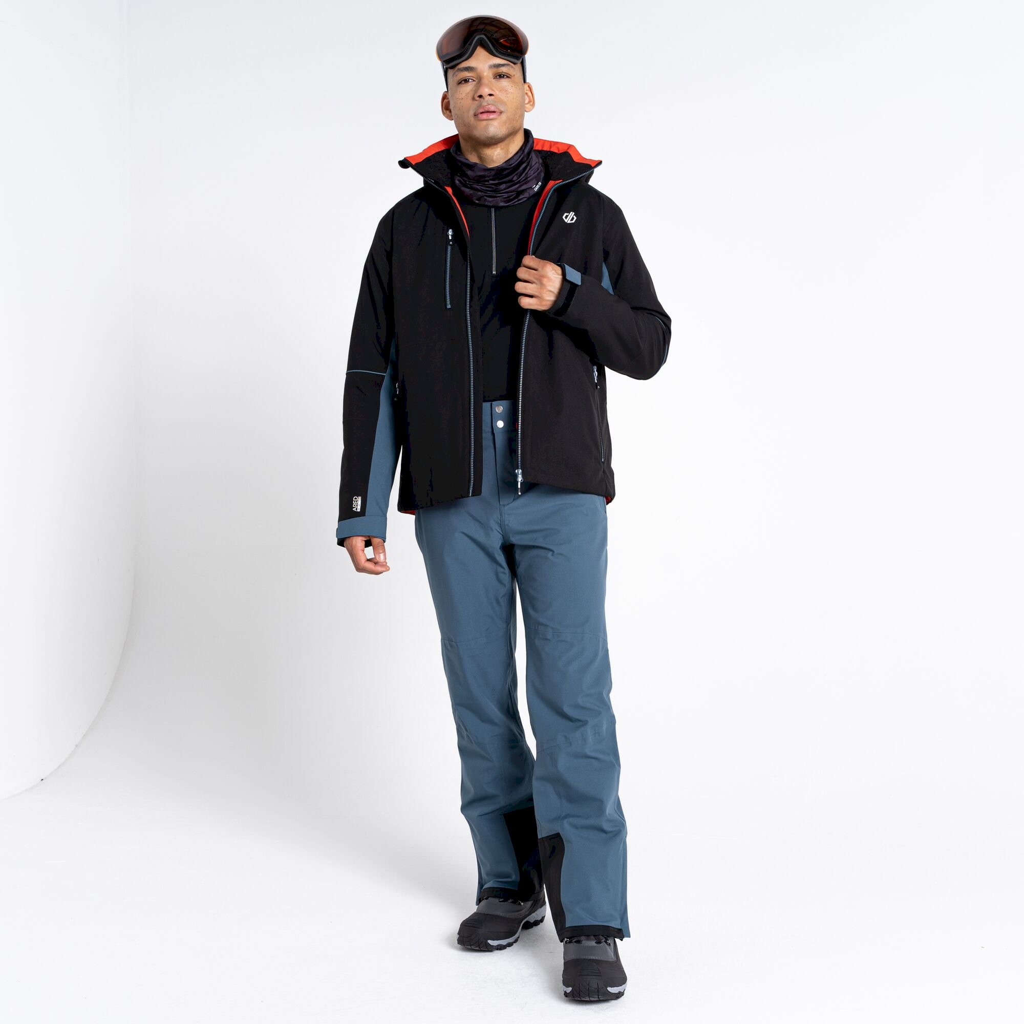 Dare 2b - Men's Remit Ski Jacket | Black Orion Grey