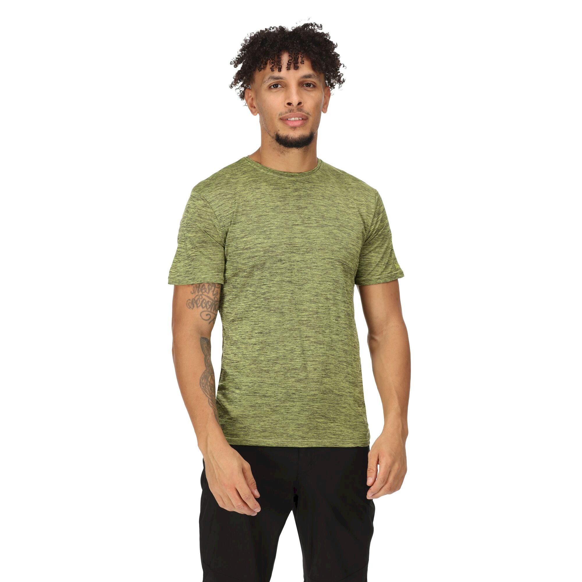 Men's Fingal Edition Marl T-Shirt | Bright Kiwi