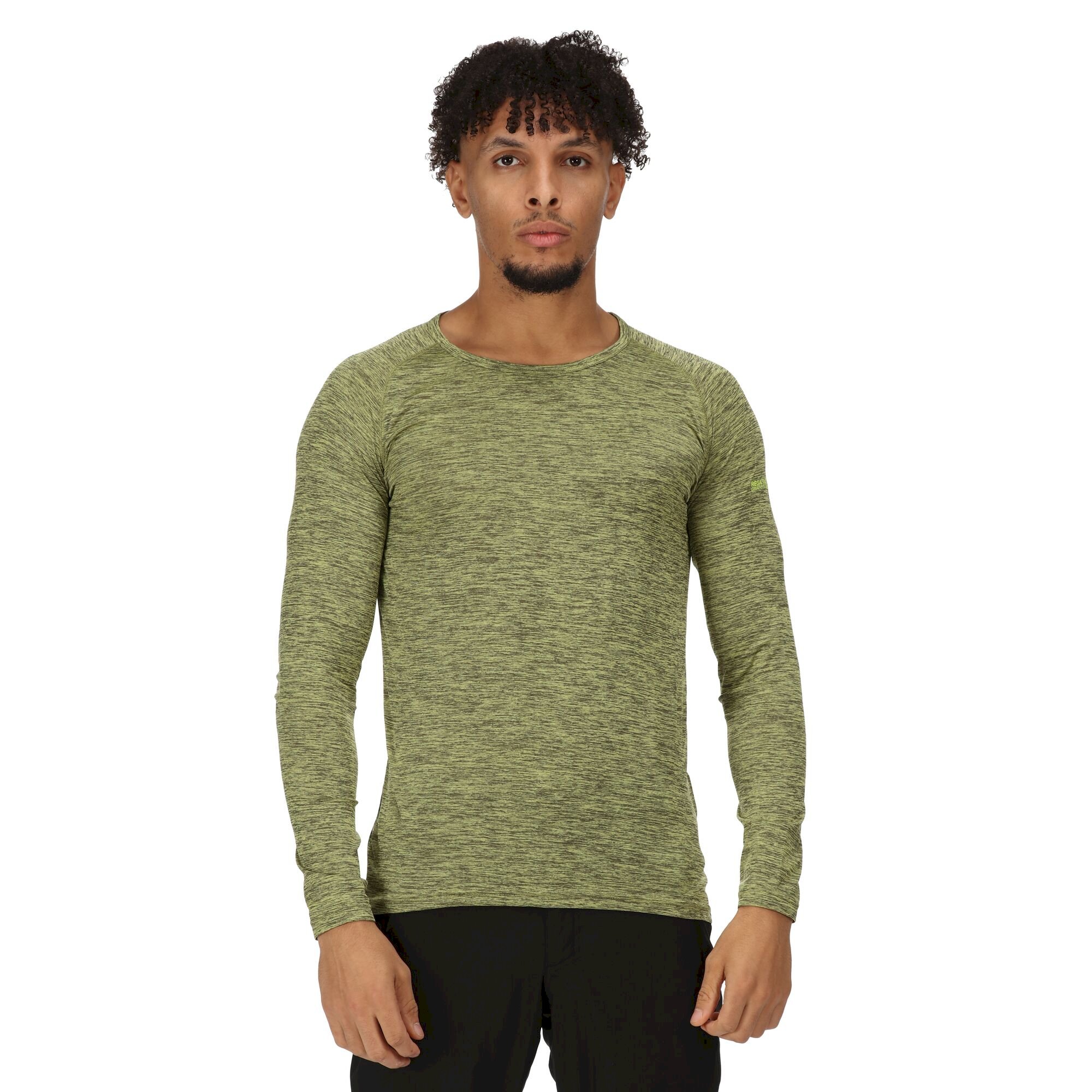Men's Burlow Long Sleeved T-Shirt | Bright Kiwi