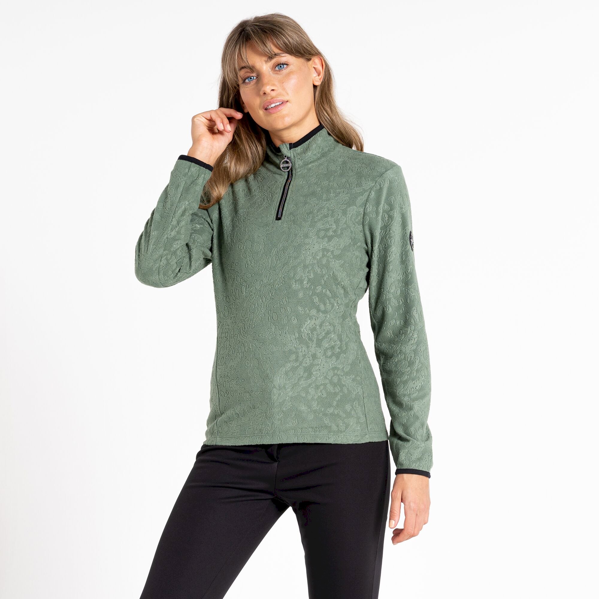 Dare 2b - Women's Savy II Half Zip Fleece | Duck Green