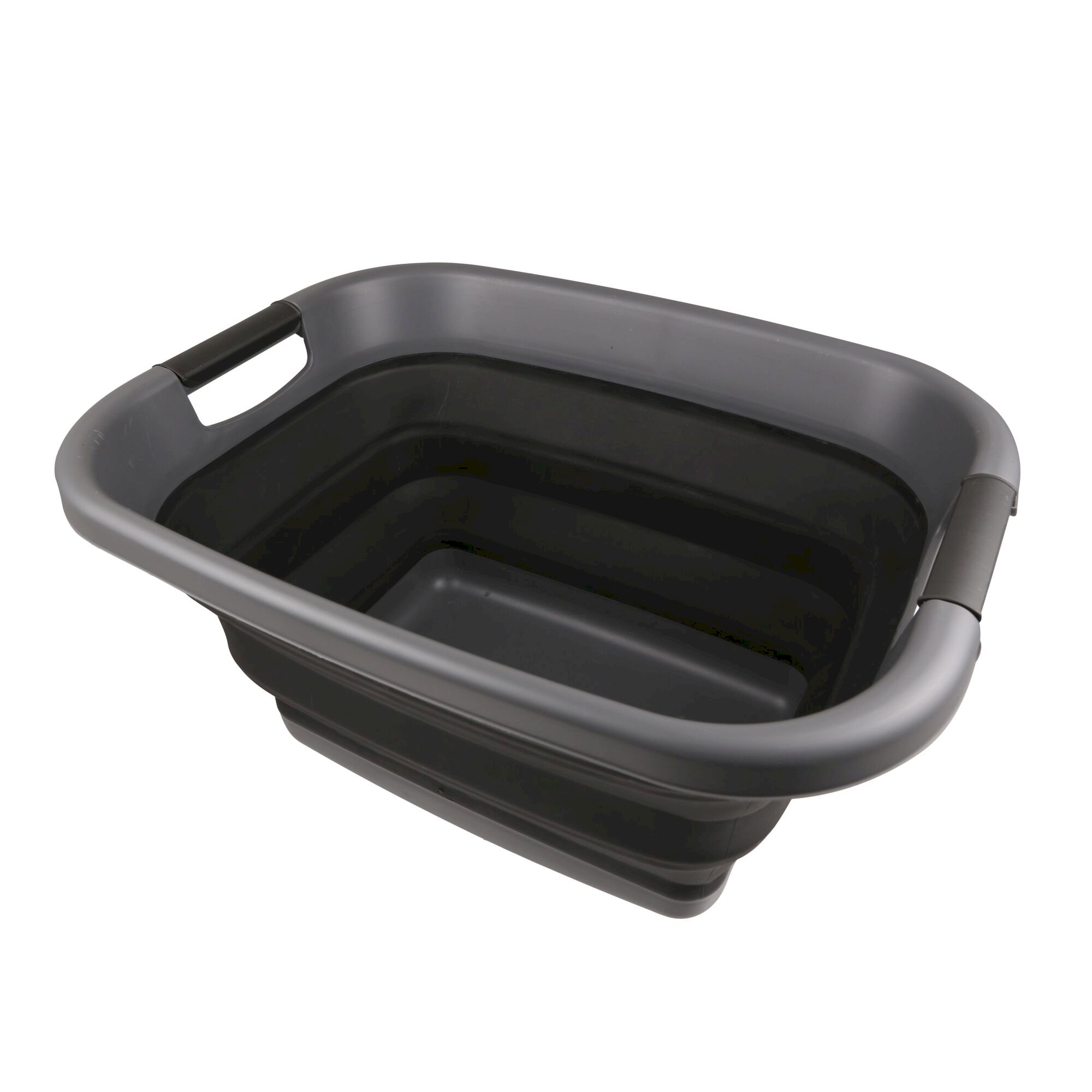 TPR Foldable Laundry Basket | Ebony