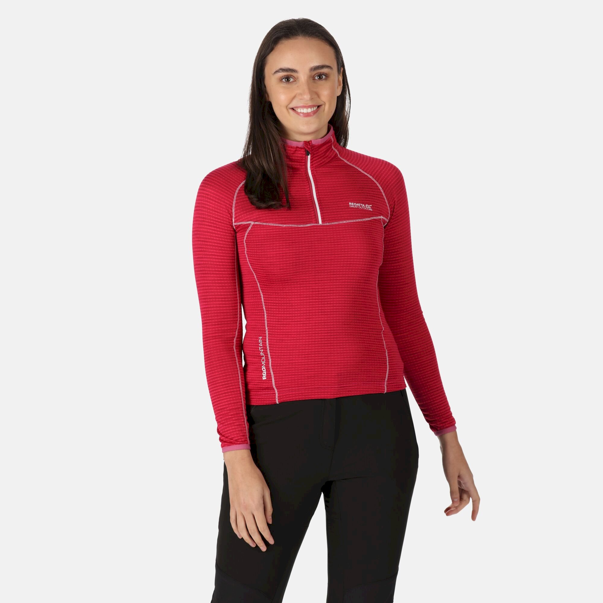 Women's Yonder Half Zip Top | Pink Potion