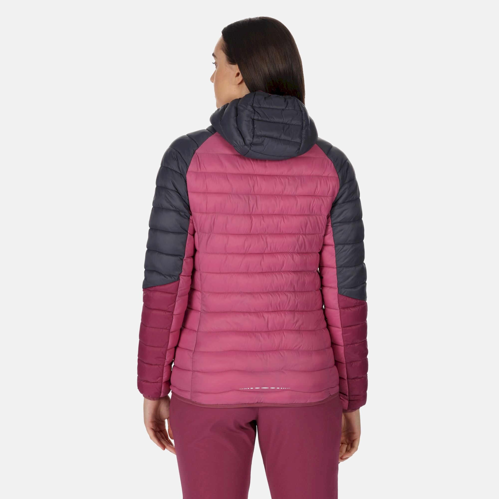 Women's Harrock Lightweight Puffer Jacket | Seal Grey Amaranth Haze Violet