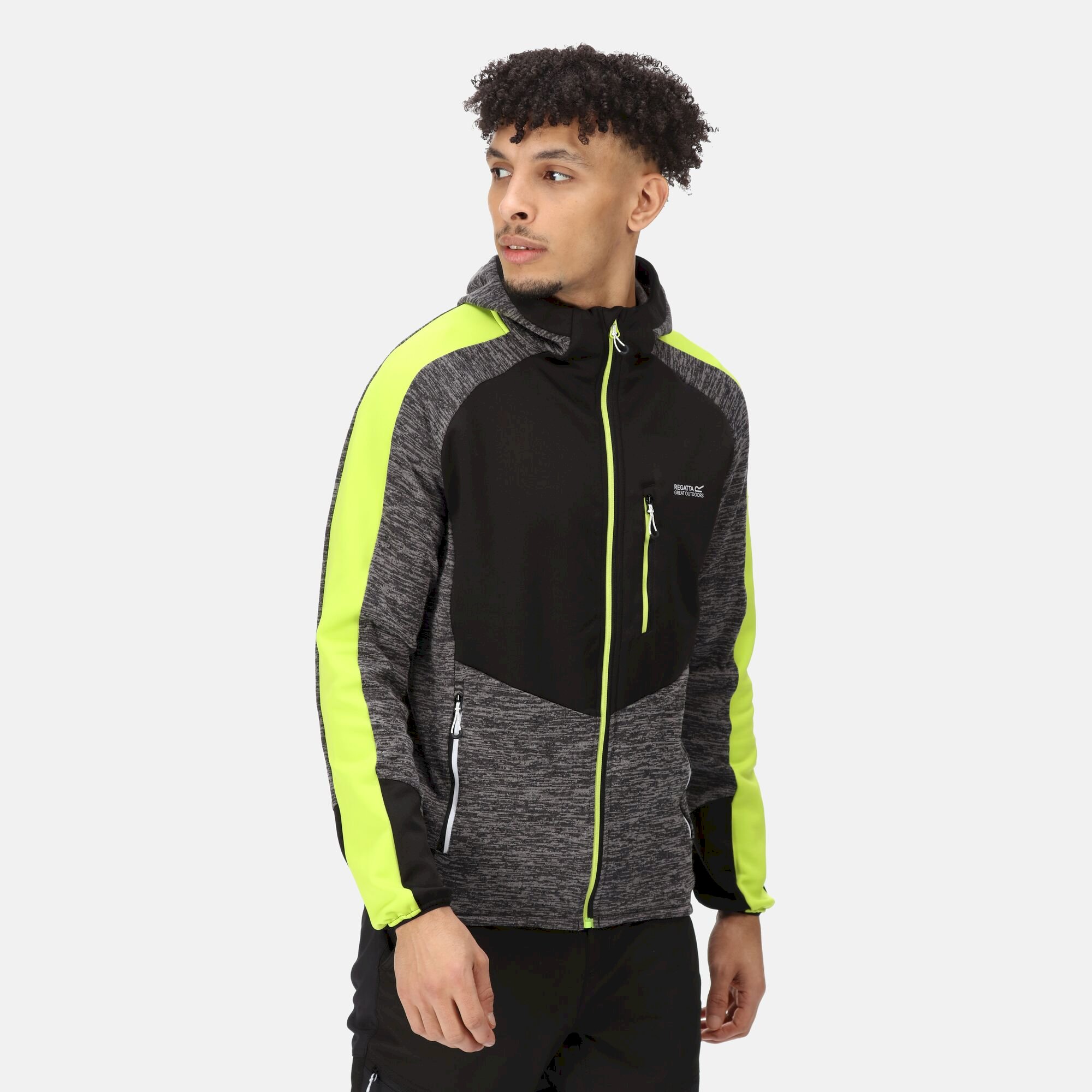 Men's Cadford IV Half Zip Fleece | Dark Grey Black