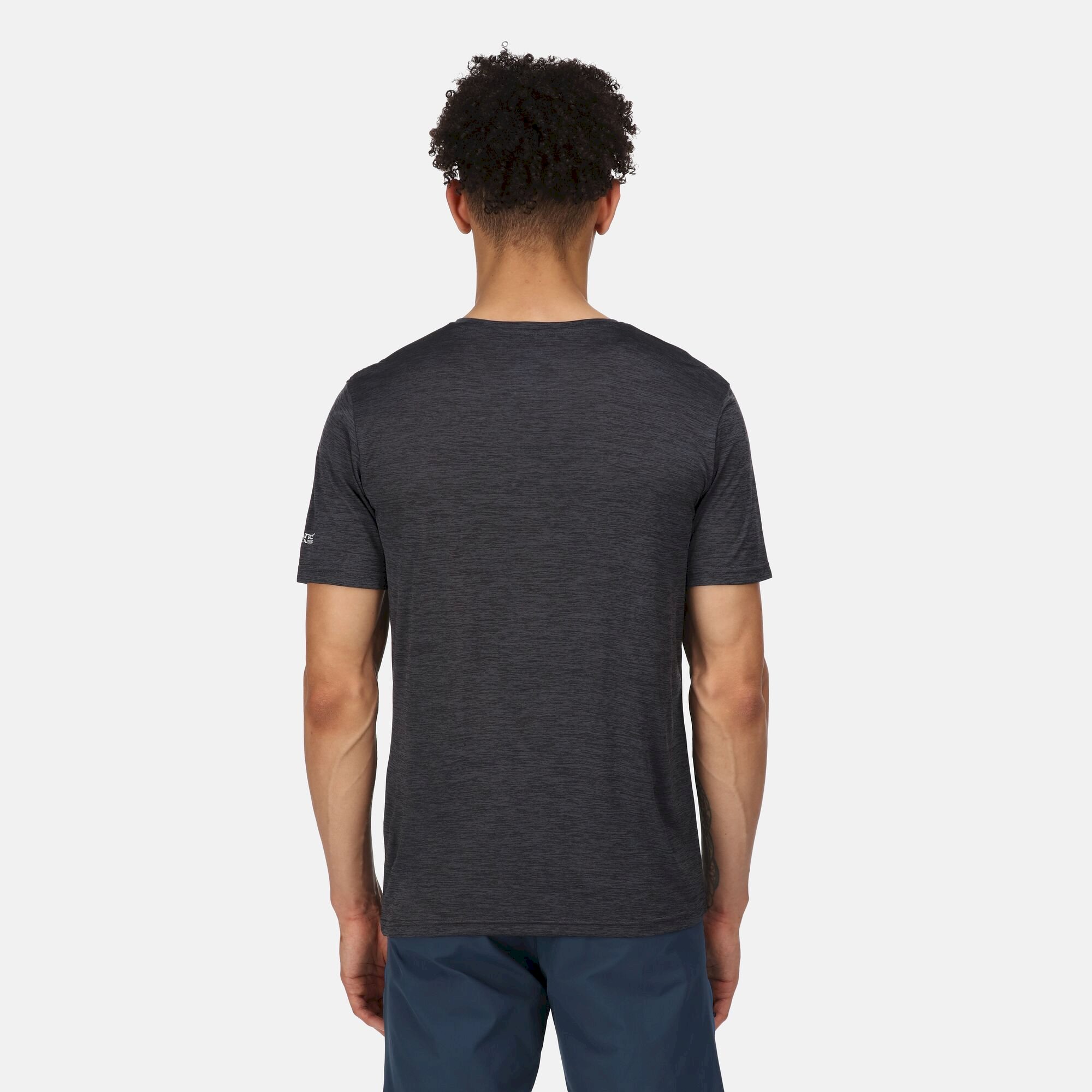 Men's Fingal Slogan Print T-Shirt | India Grey