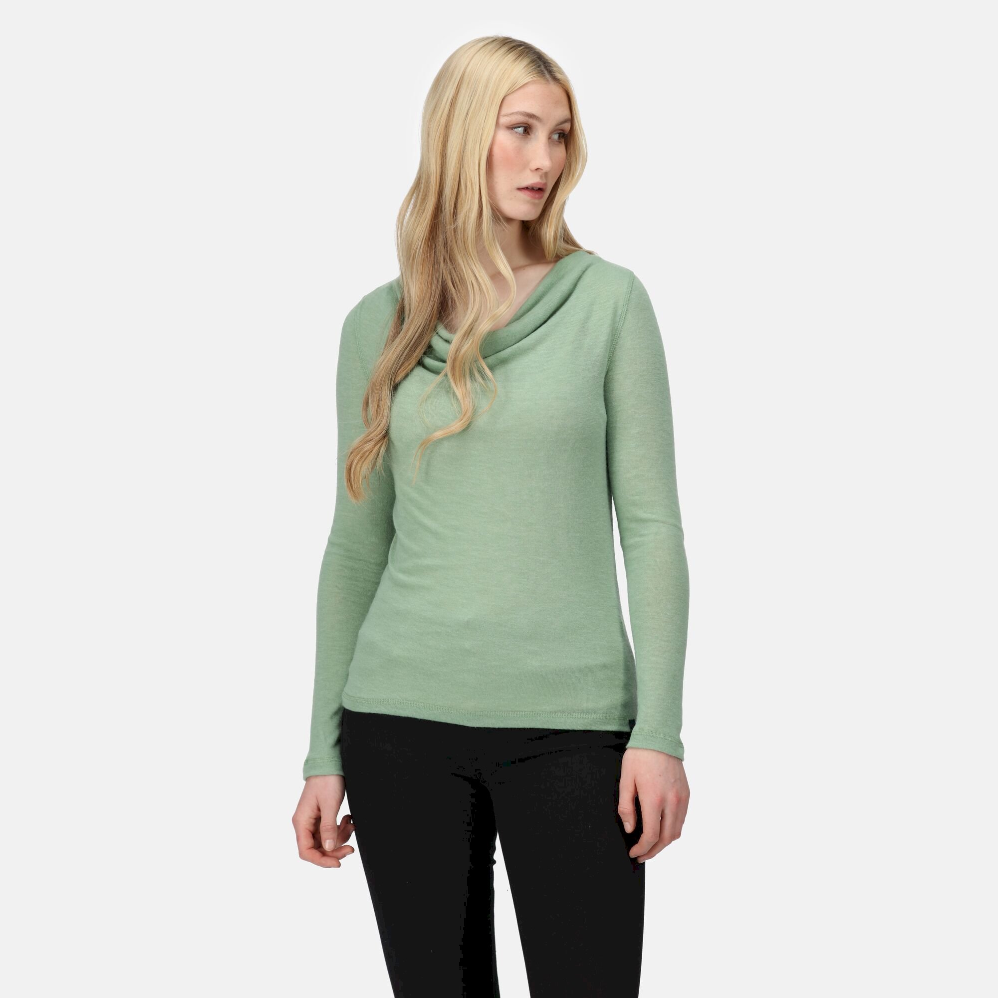 Women's Frayda Cowl Neck Top | Basil