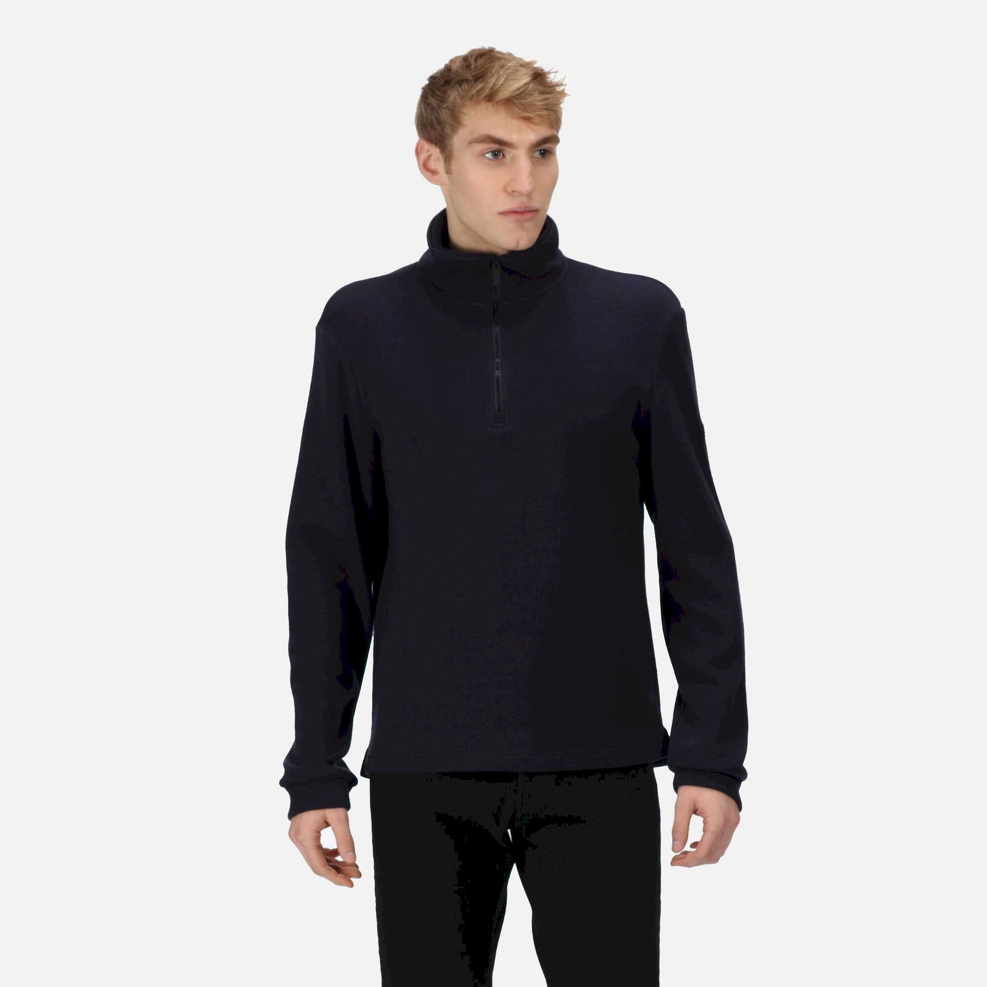 Men's Lanchester Quarter Zip Fleece | Navy