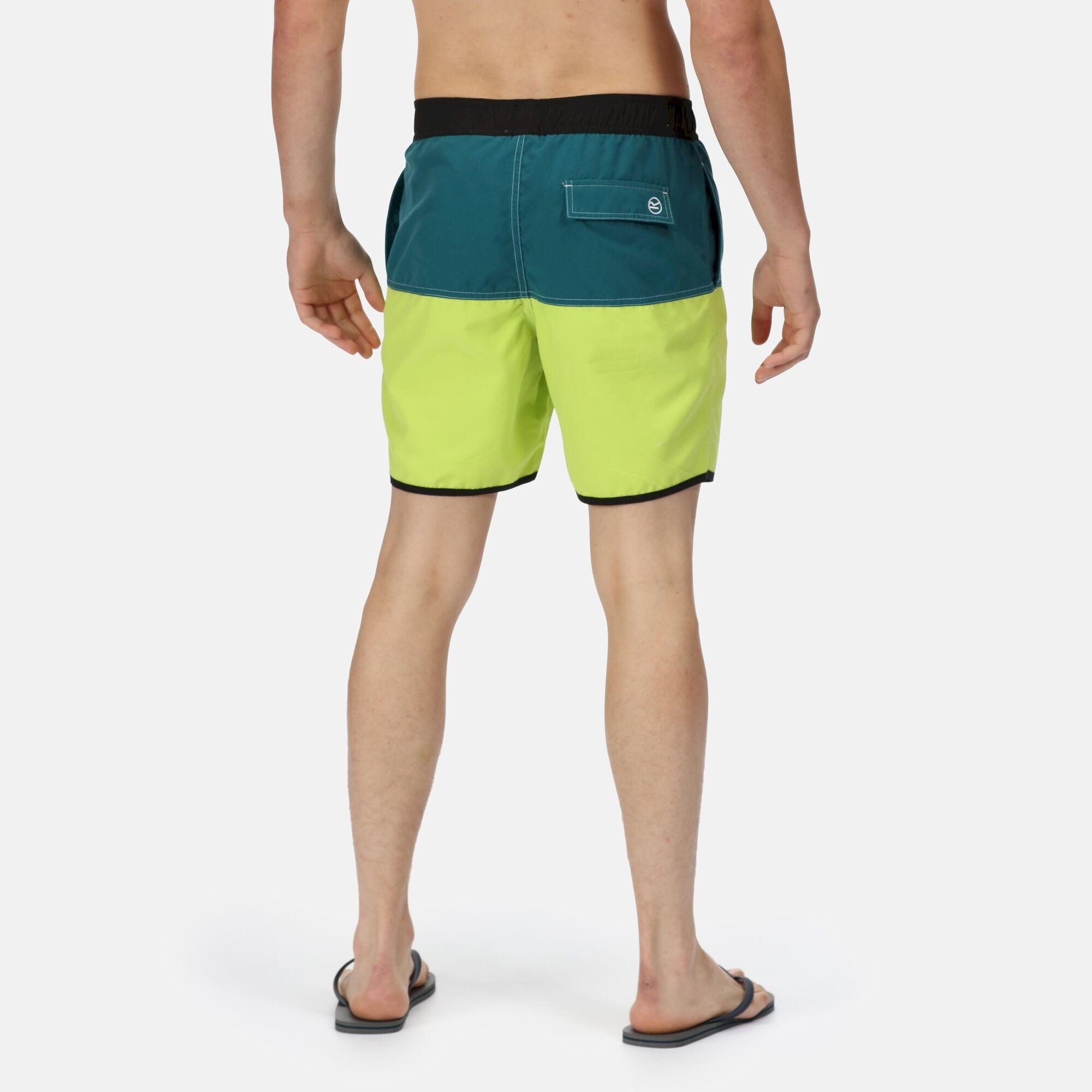 Men's Benicio Swim Shorts | Bright Kiwi Pacific Green