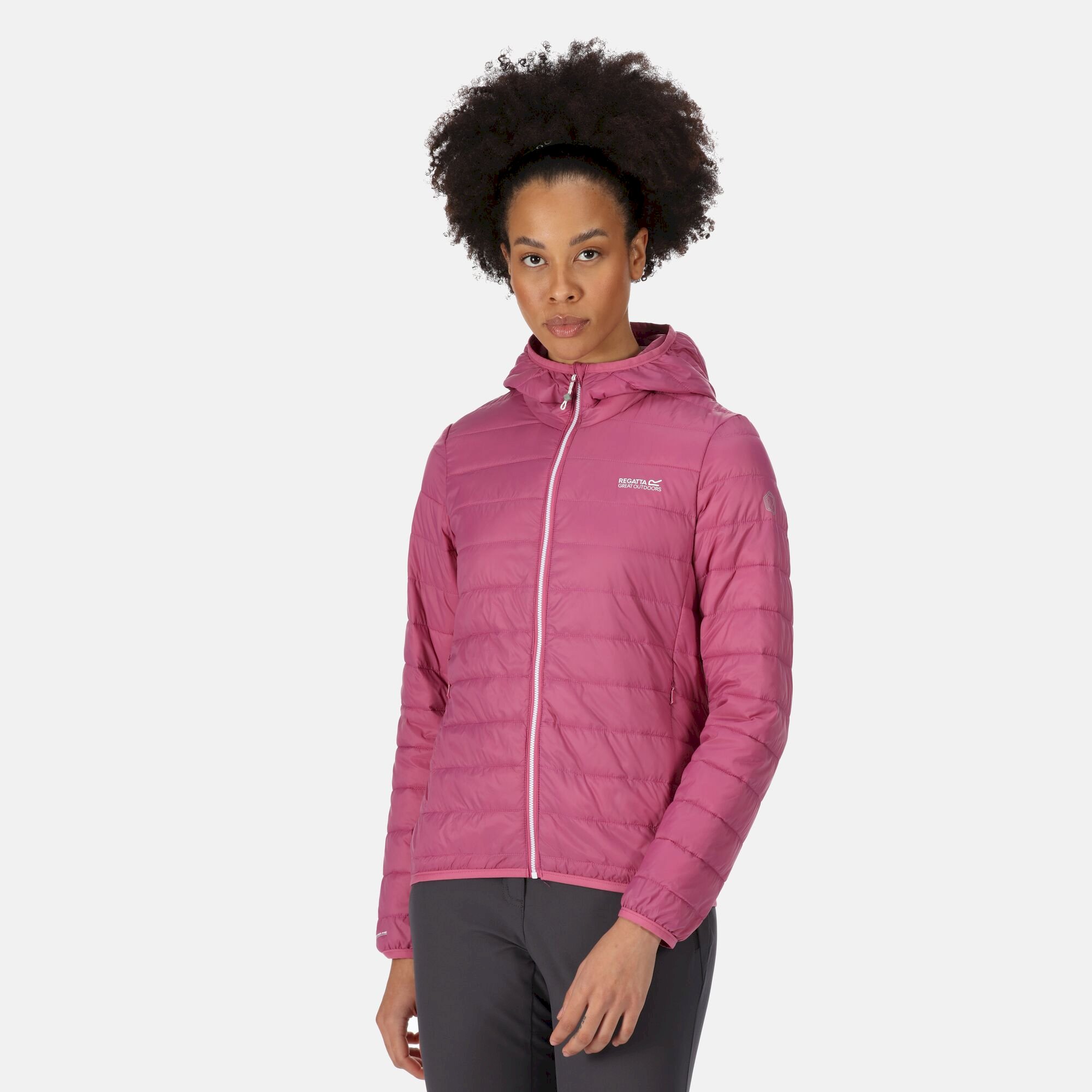 Women's Hooded Hillpack Lightweight Puffer Jacket | Violet