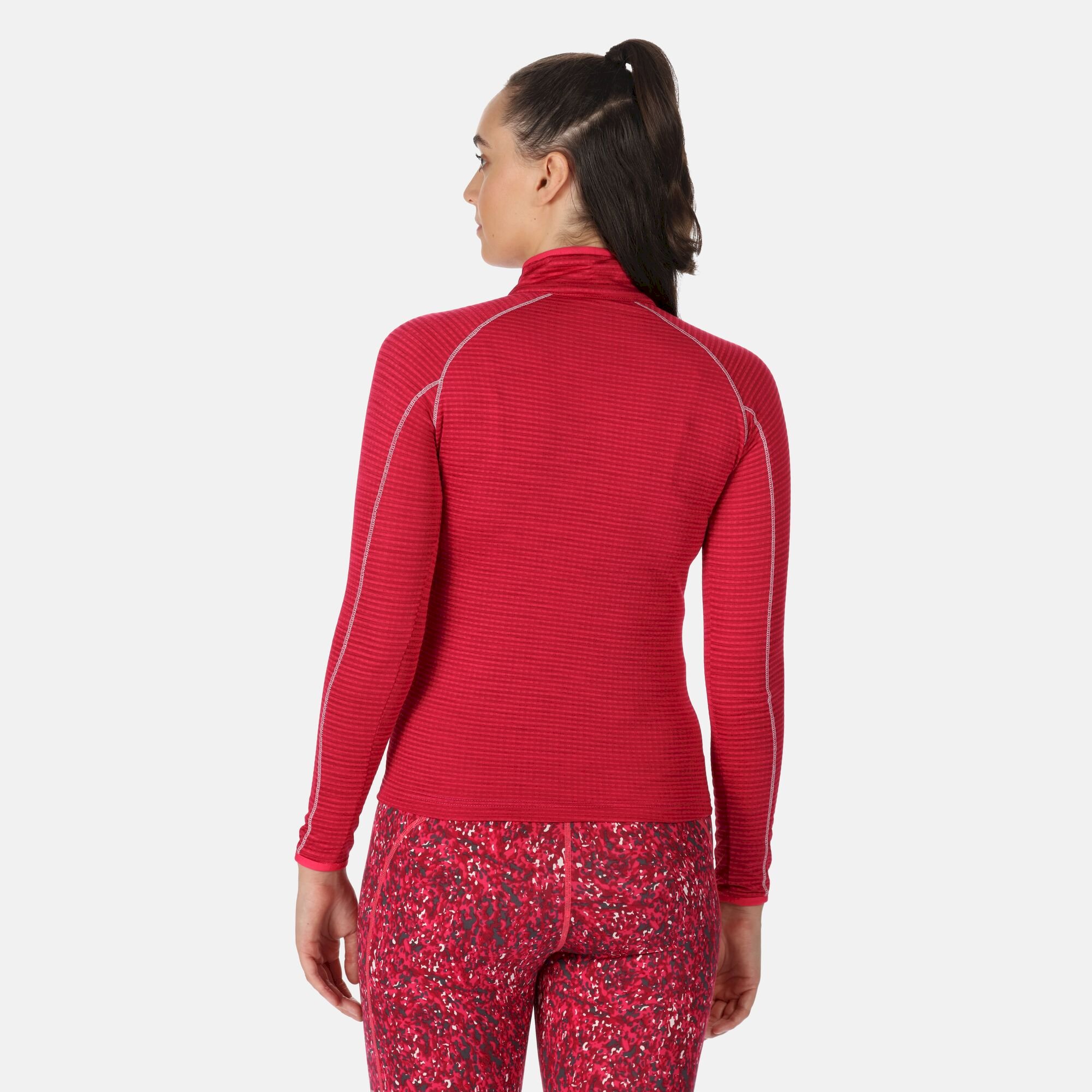 Women's Yonder Half Zip Top | Berry Pink