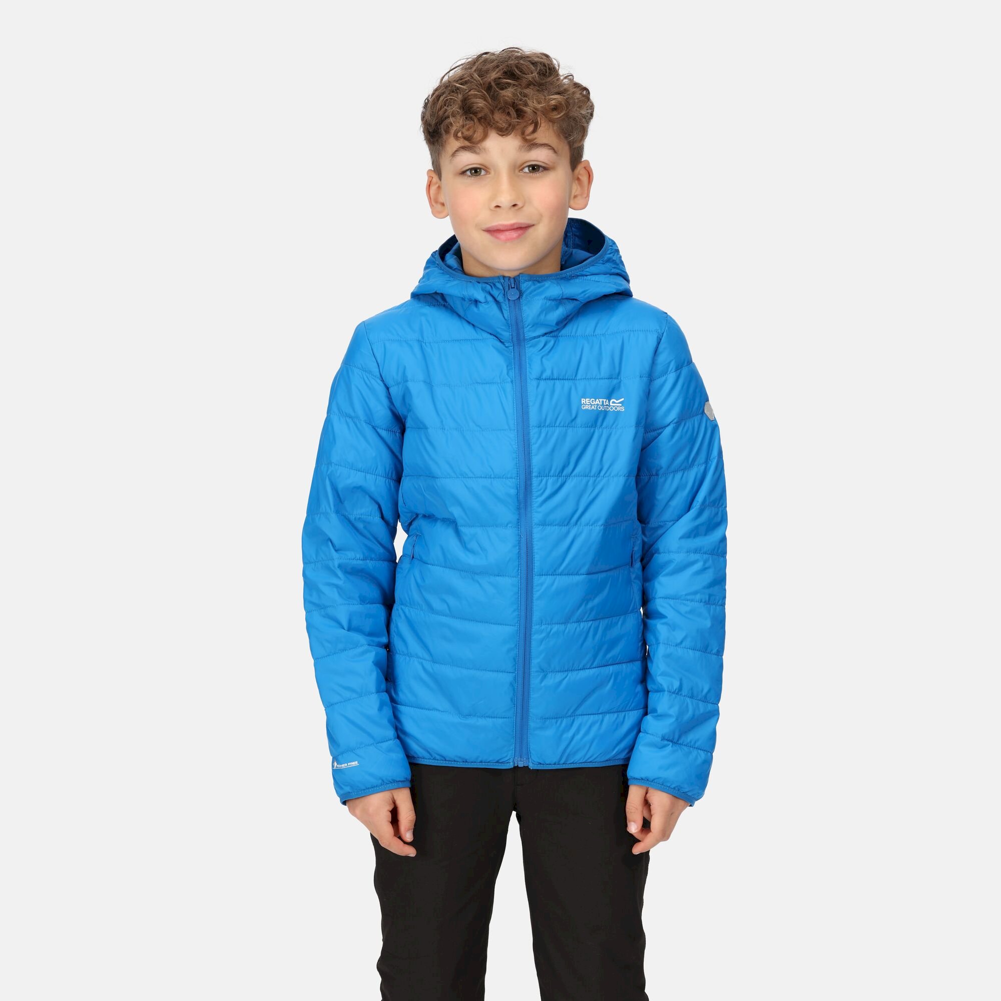 Kids' Hooded Hillpack Jacket | Skydiver Blue