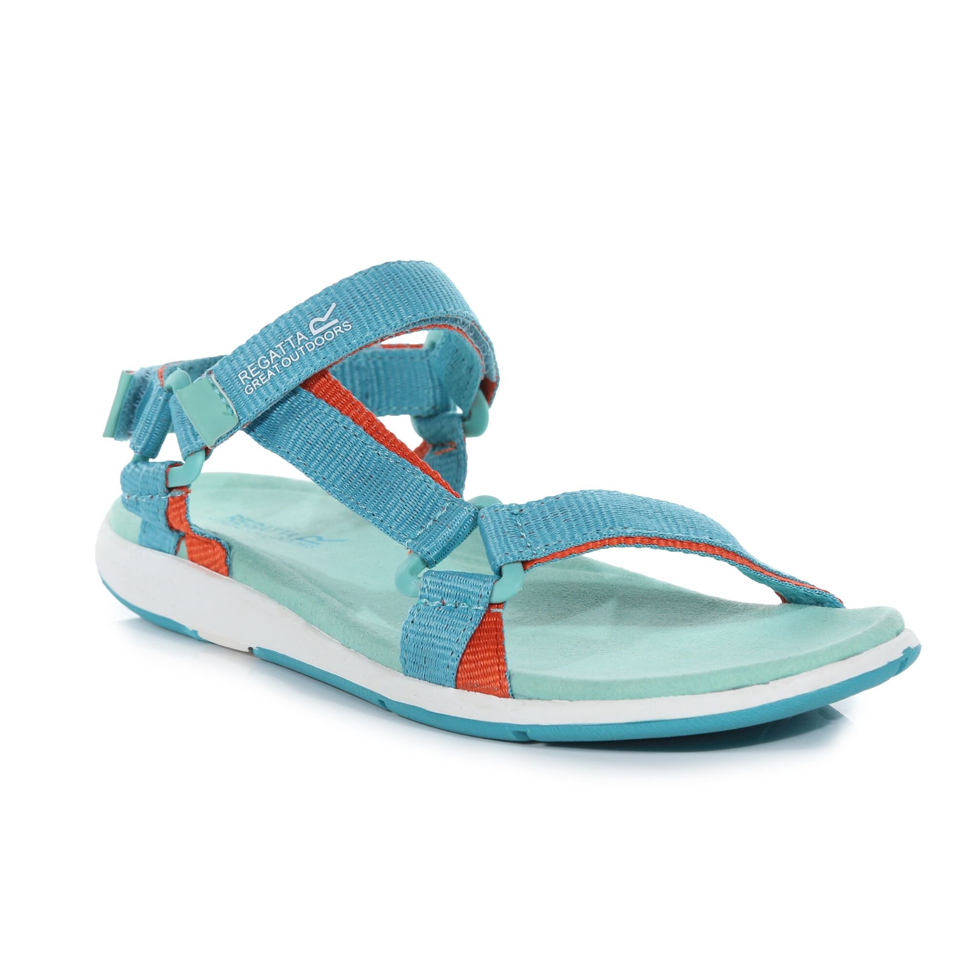 Women's Santa Sol Sandals | Turquoise Crayon