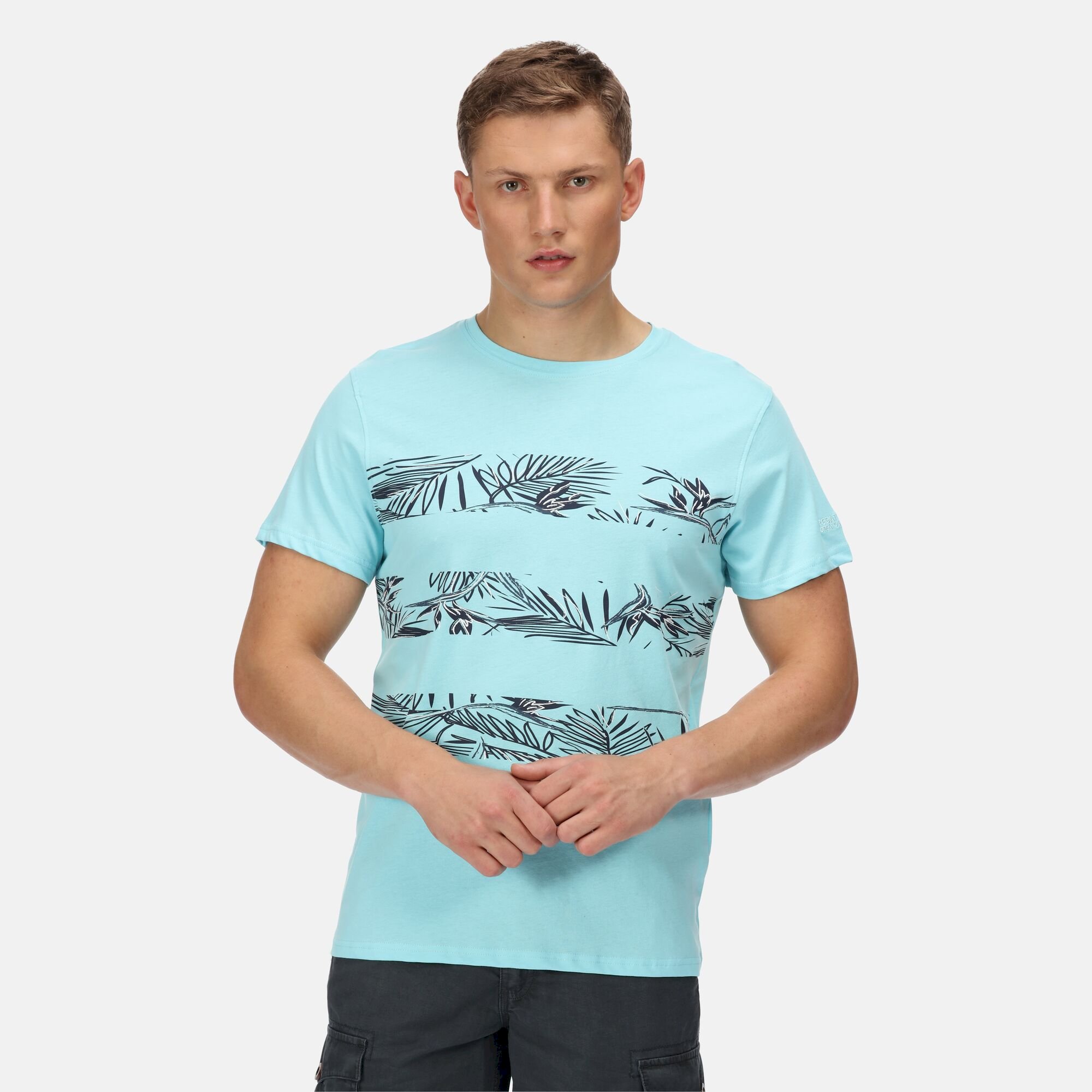 Men's Cline VI Cotton T-Shirt | Antigua Blue