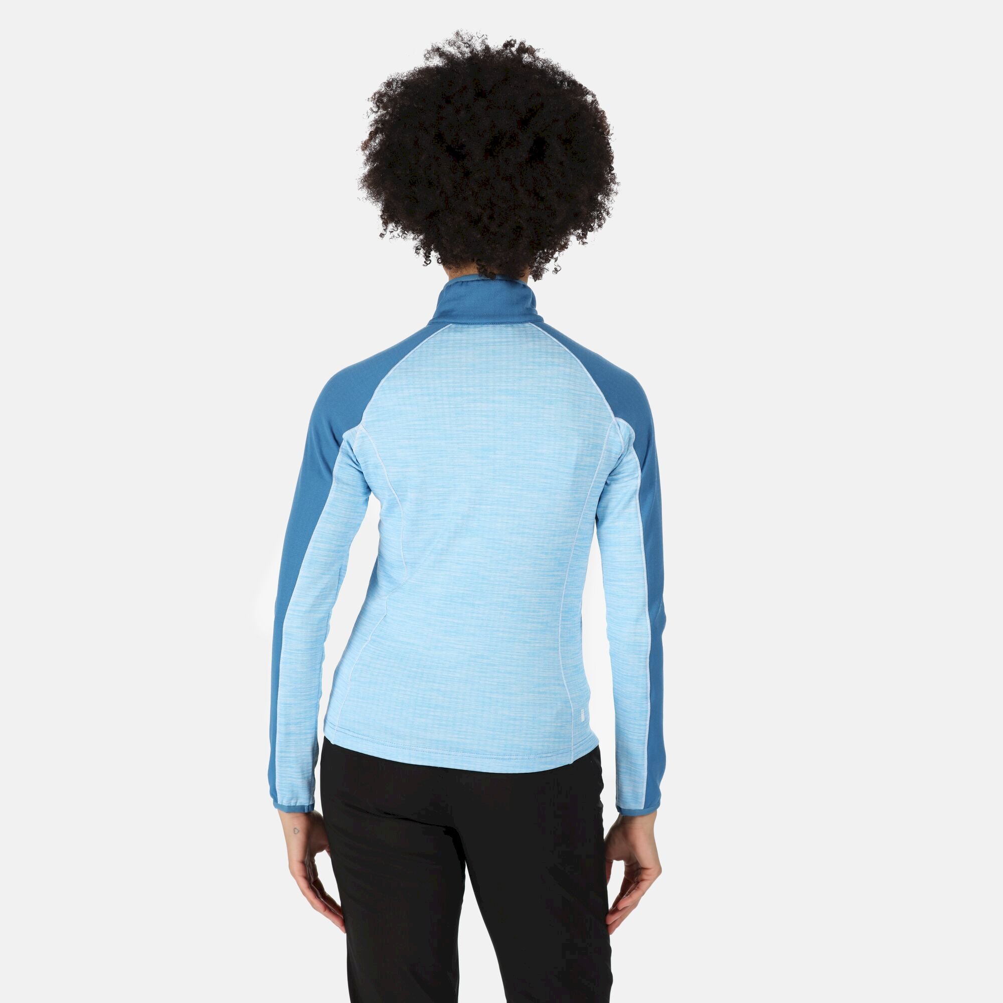 Women's Hepley Lightweight Half Zip Fleece | Vallarta Blue