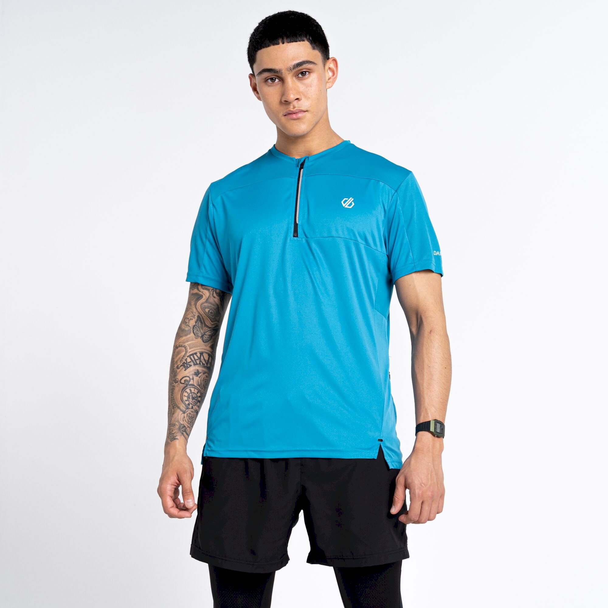Dare 2b - Men's Aces III Recycled Zip Up Jersey | Fjord Blue