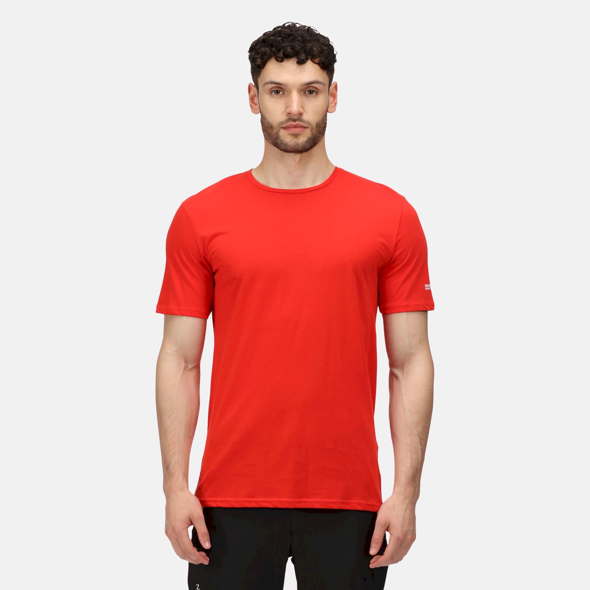 Men's Tait Lightweight Active T-Shirt | Fiery Red