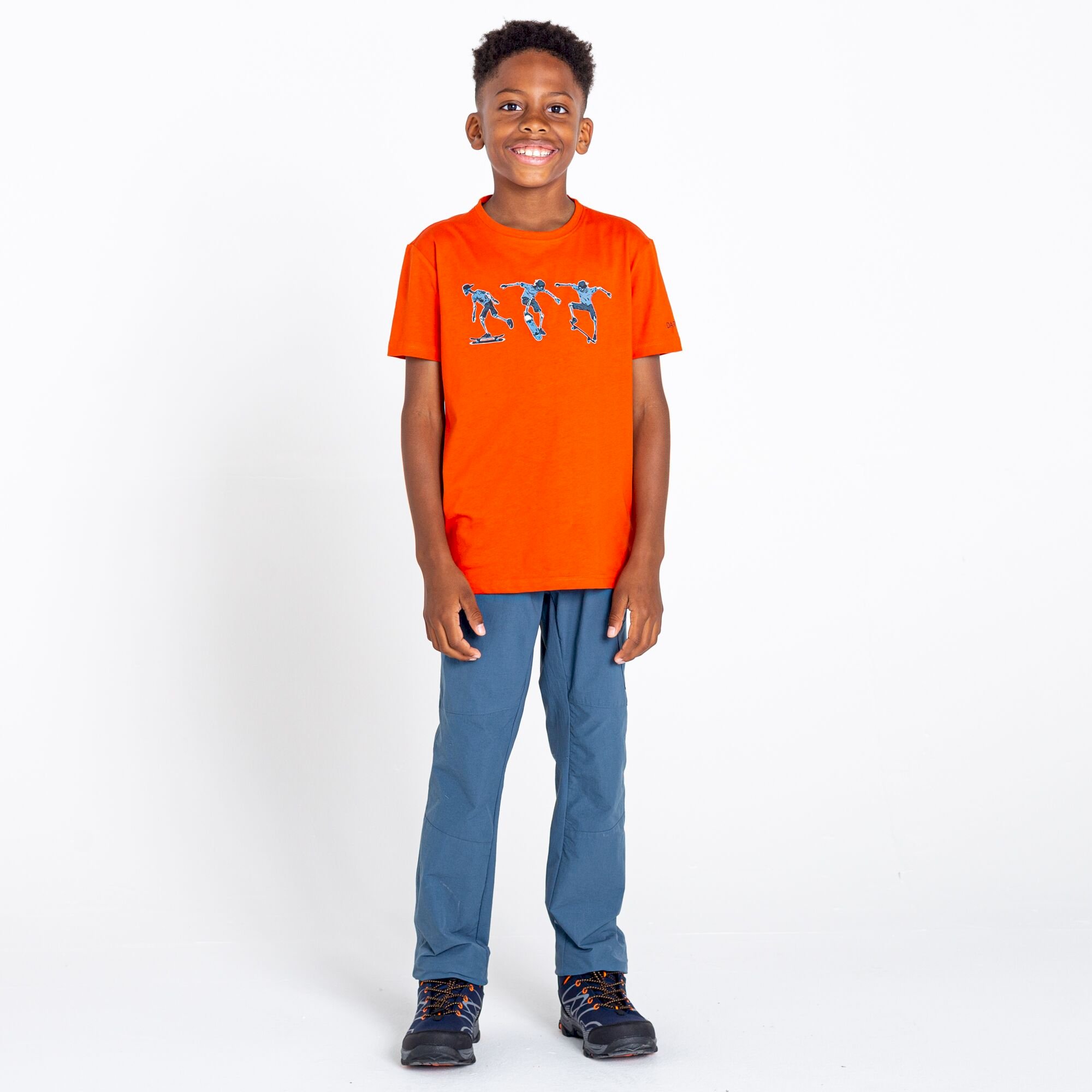 Dare 2b - Kids' Go Beyond Graphic Tee | Burnt Salmon