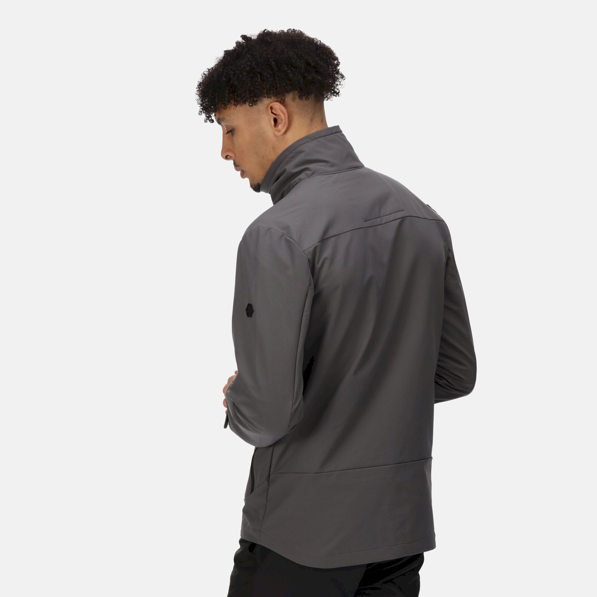 Men's Overmoor Softshell Jacket | Dark Grey