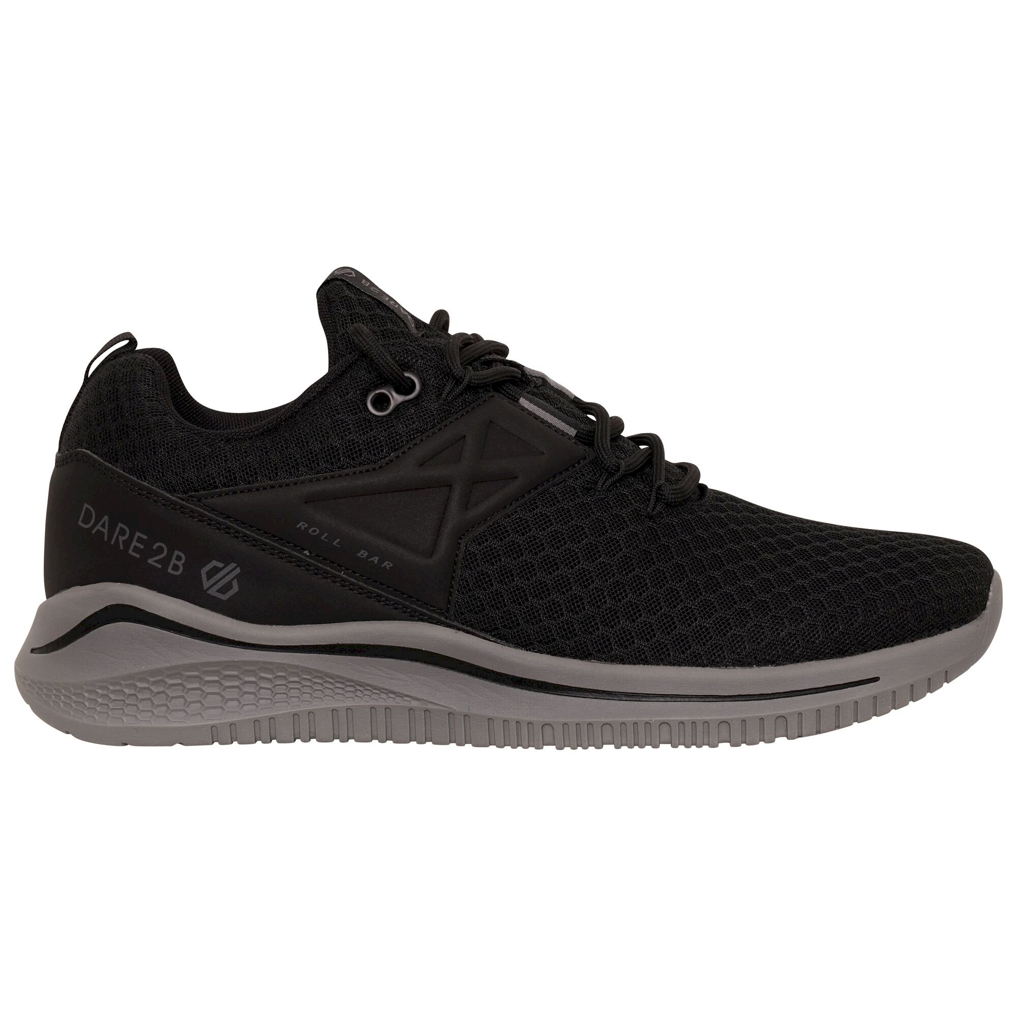 Dare 2b - Men's Plyo Lightweight Trainers | Black Dark Steel