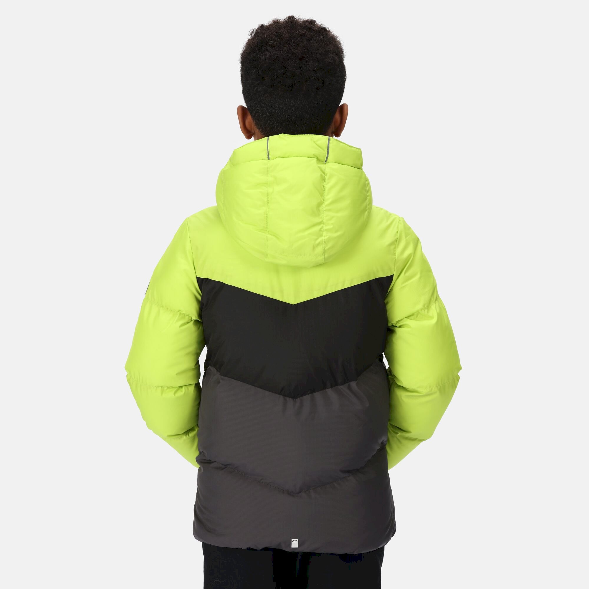 Kids' Lofthouse VI Insulated Jacket | Bright Kiwi Black