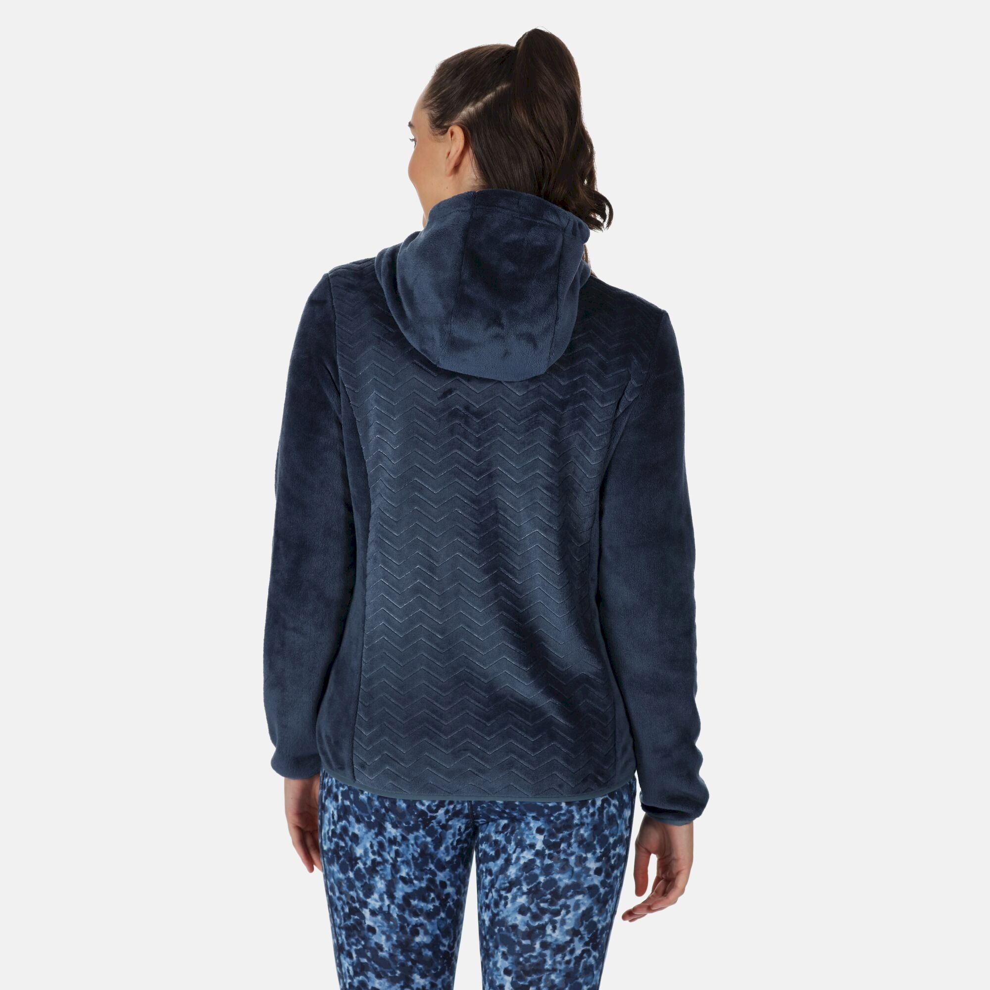 Women's Julissa II Fluffy Full Zip | Dark Denim