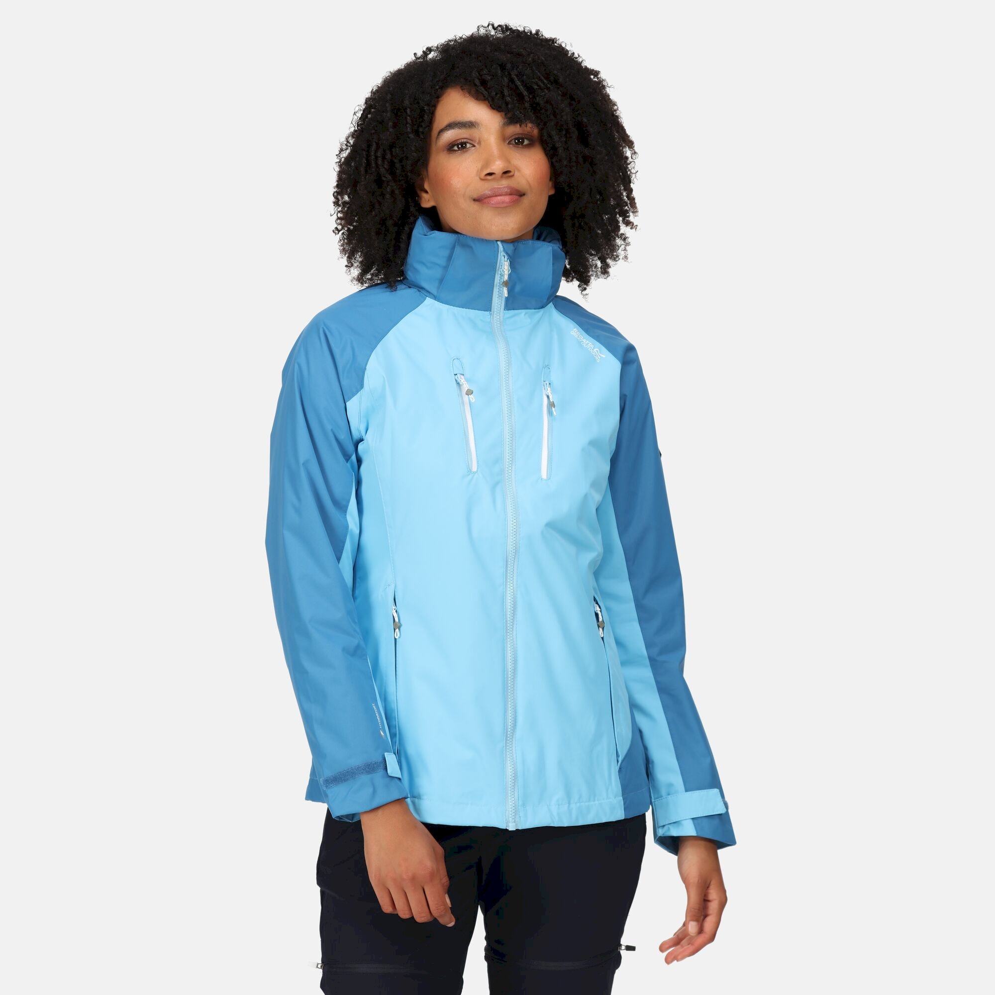 Women's Calderdale IV Waterproof Jacket | Ethereal Blue Vallarta Blue