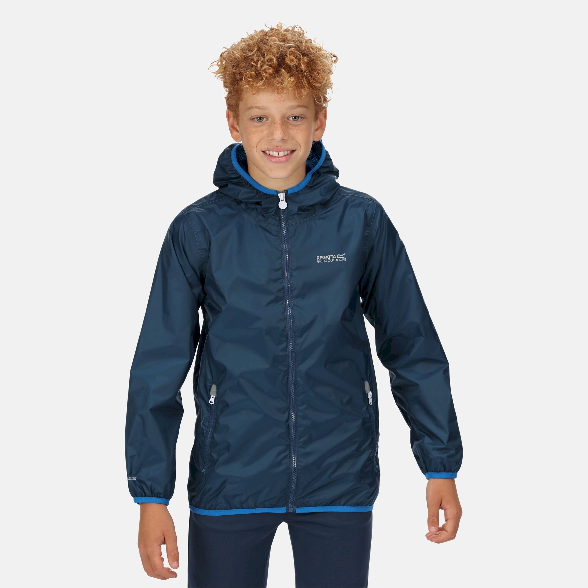 Kids' Lever II Waterproof Packaway Jacket | Moonlight Denim