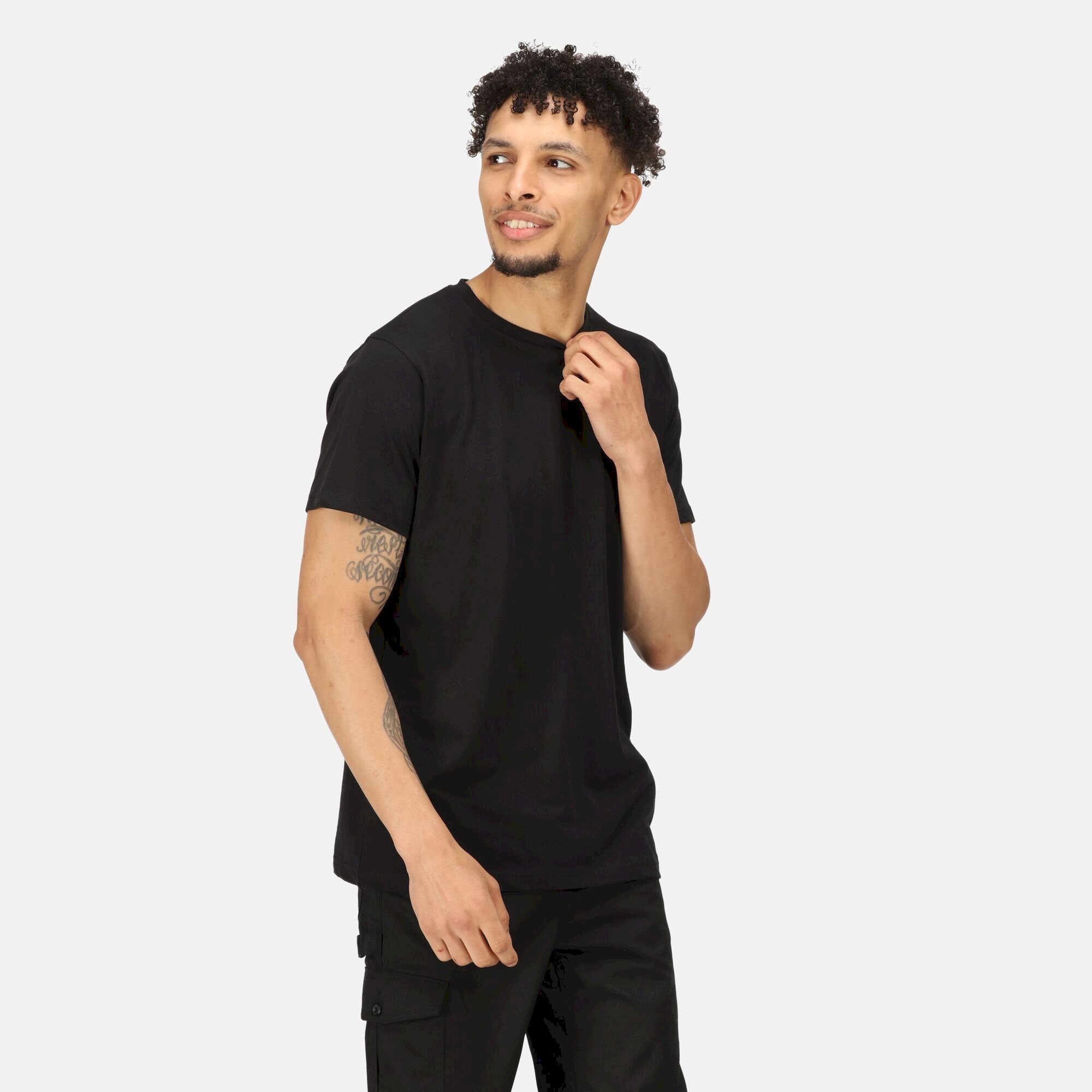 Men's Soft Touch Cotton T-Shirt | Black