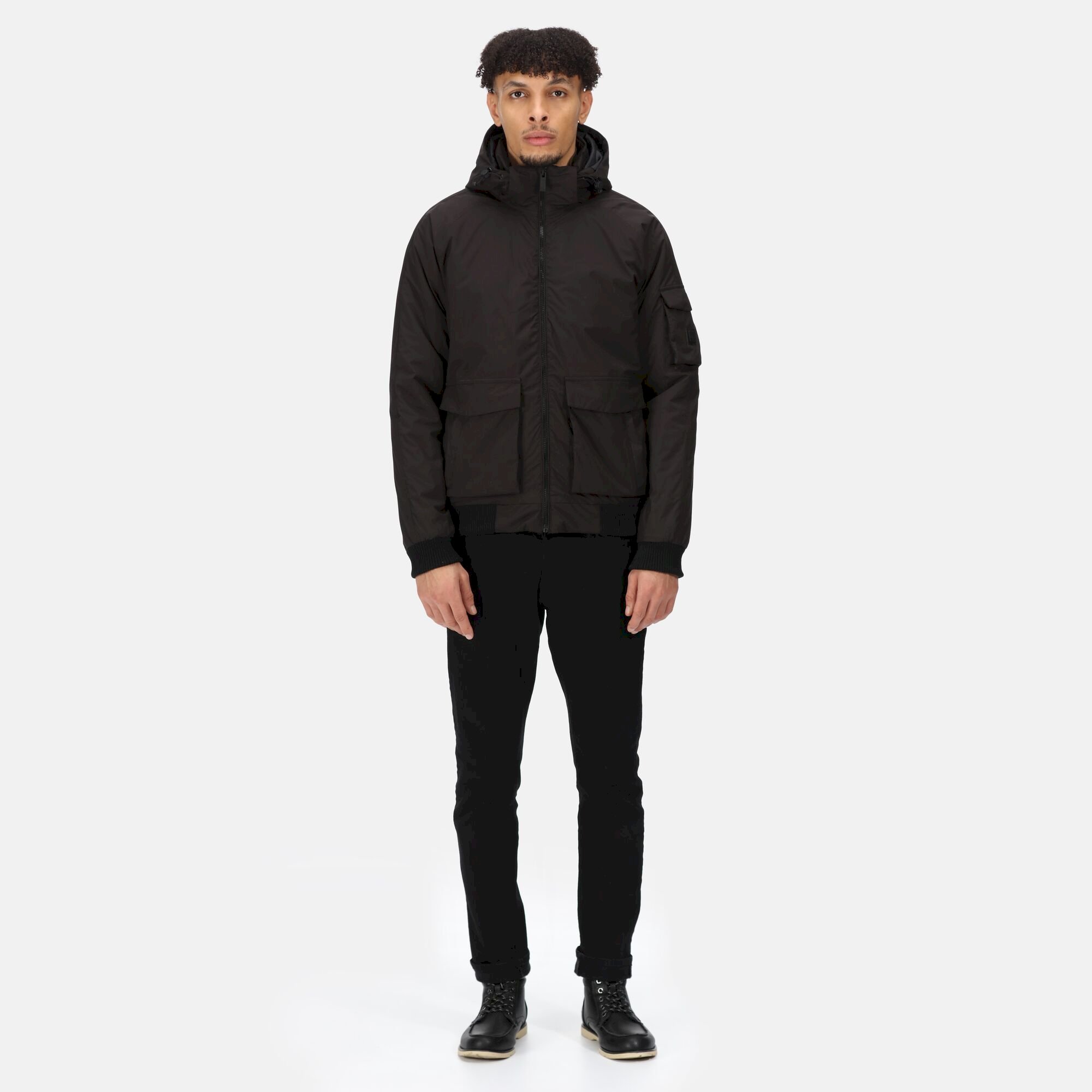 Men's Faizan Waterproof Jacket | Black